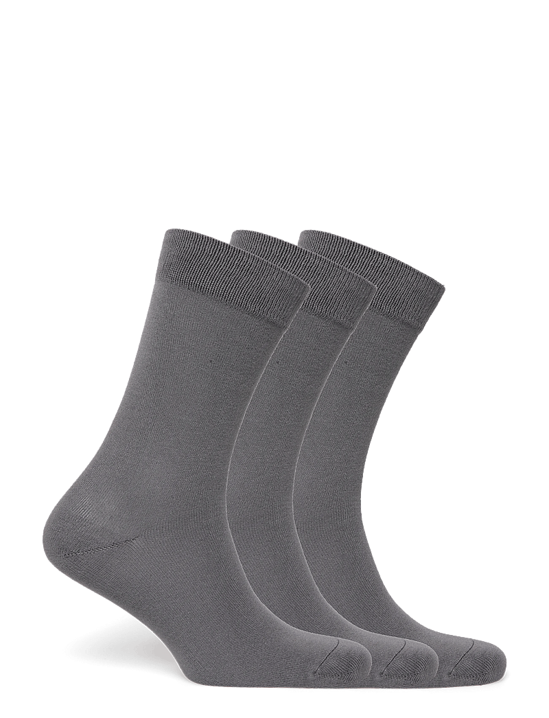 J. Lindeberg - Bamboo Long Socks 3P - vanliga strumpor - lava smoke - 1