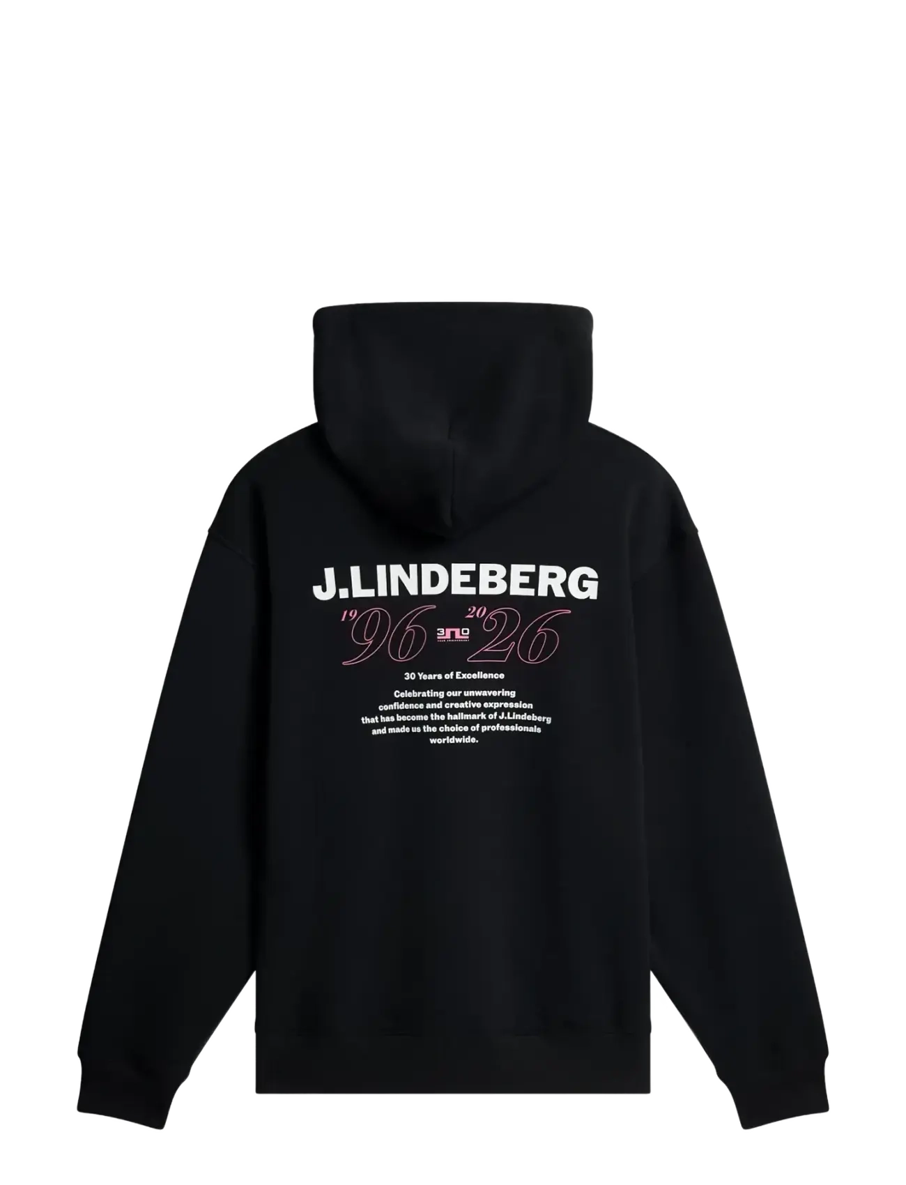 J. Lindeberg - 30Y Callan Unisex Hoodie - overdele - black - 2