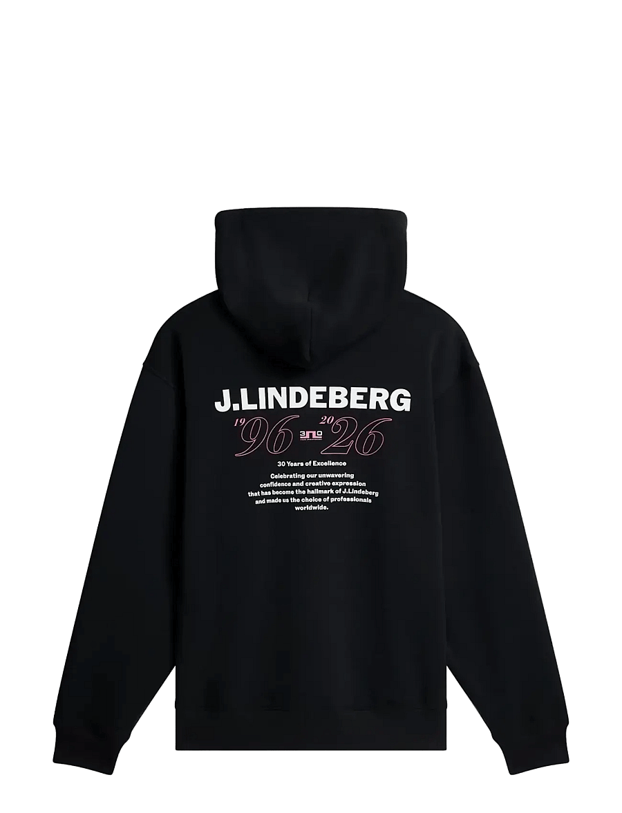 J. Lindeberg - 30Y Callan Unisex Hoodie - overdele - black - 2