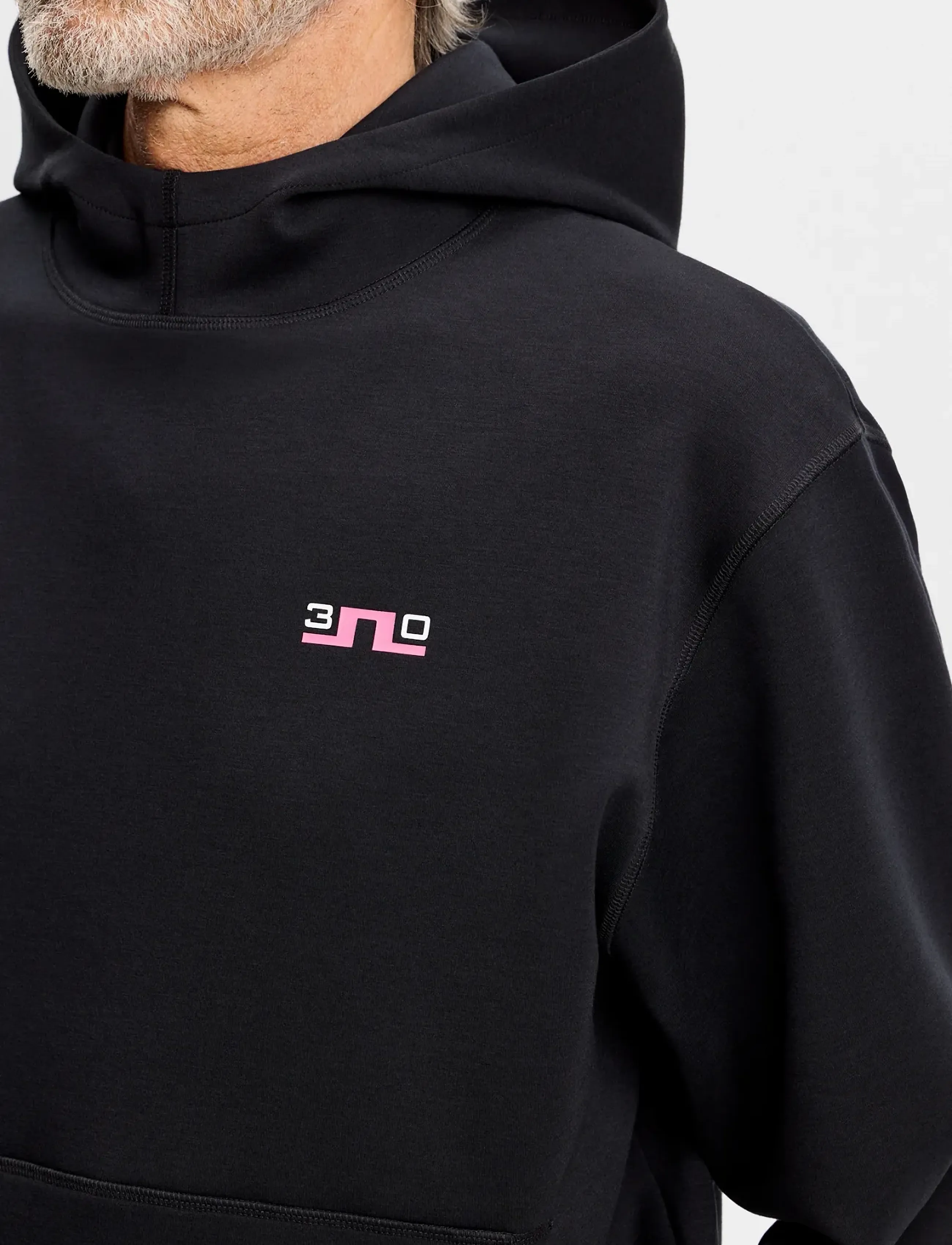 J. Lindeberg - 30Y Callan Unisex Hoodie - overdele - black - 5