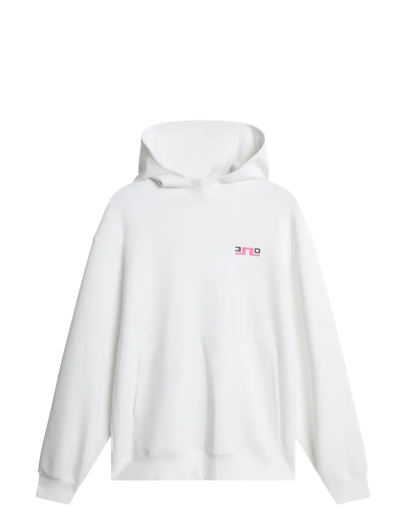 J. Lindeberg 30Y Callan Unisex Hoodie - Hupparit - WHITE / white
