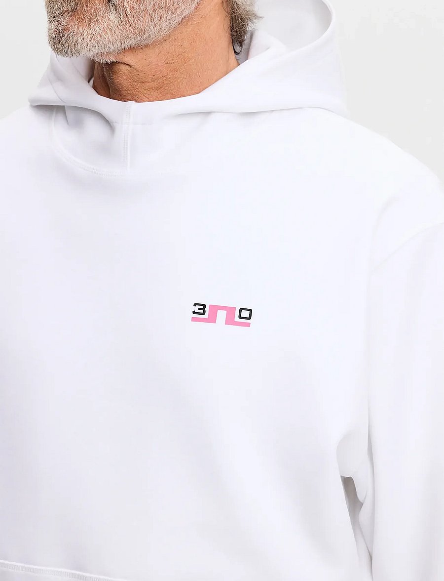 J. Lindeberg - 30Y Callan Unisex Hoodie - pulls a capuche - white - 5