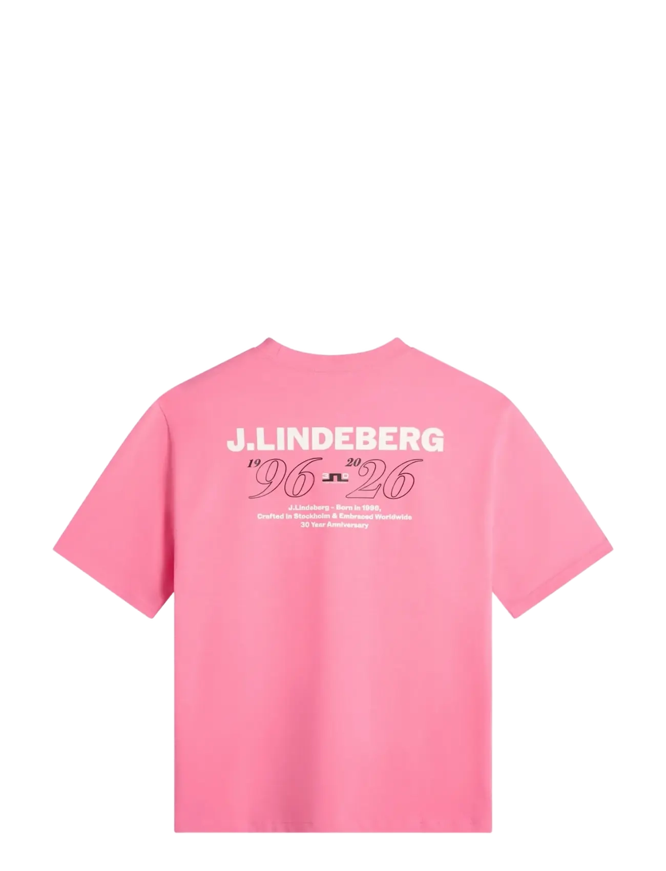 J. Lindeberg - 30Y Hale T-shirt - t-shirts - azalea pink - 2