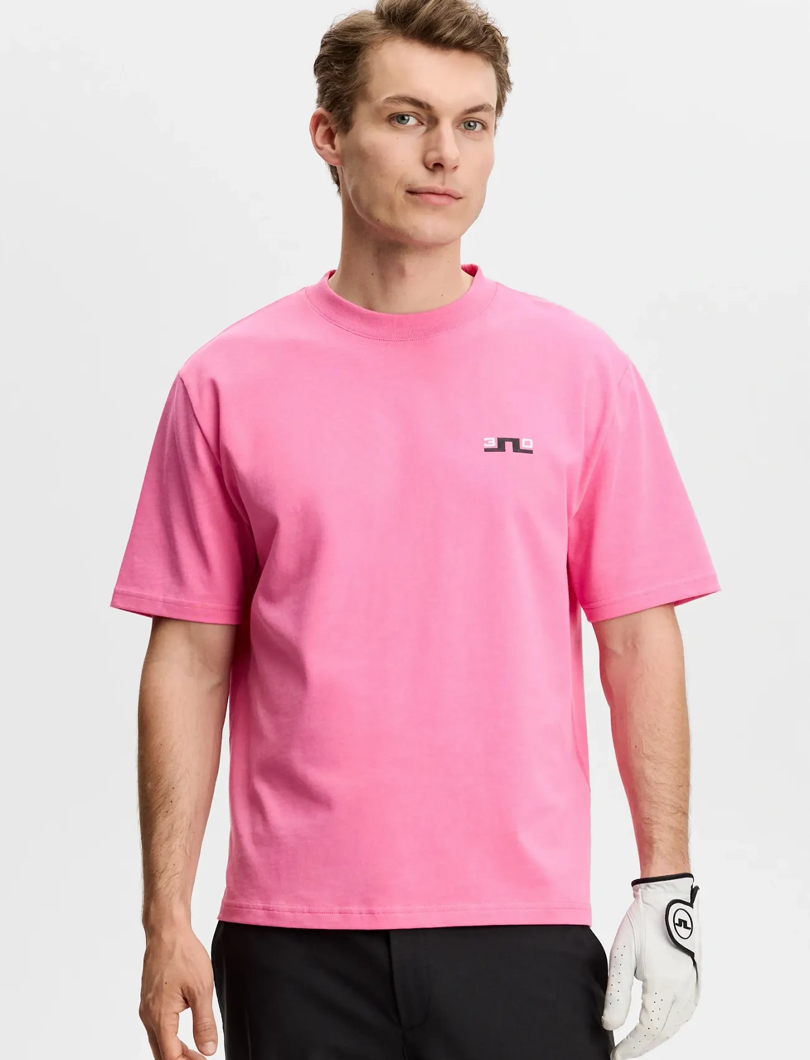 J. Lindeberg 30Y Hale T-Shirt, L, Pink, Sports Overdele & T-shirts > Sport T-shirts, Dame