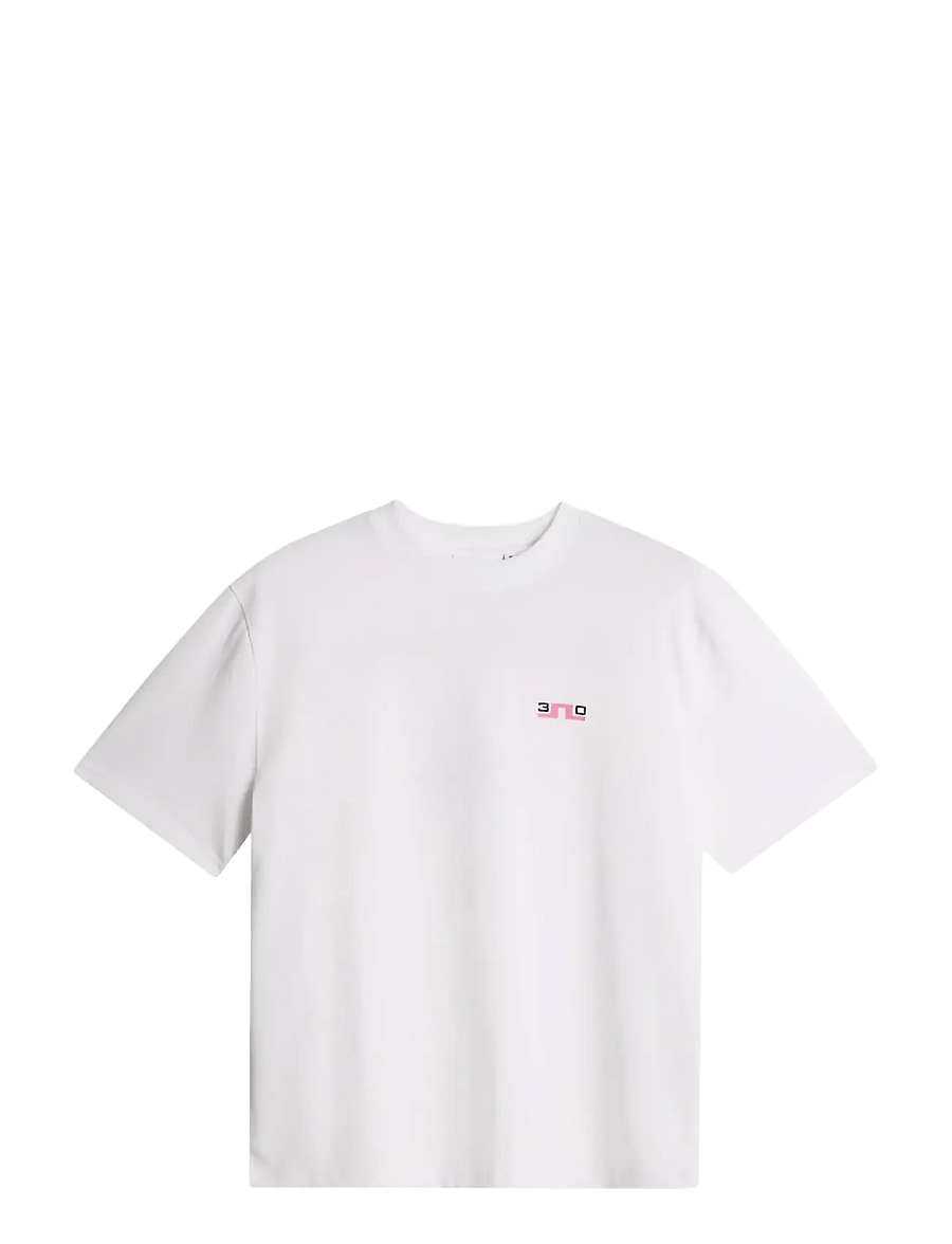 J. Lindeberg - 30Y Hale T-shirt - topper & t-skjorter - white - 1
