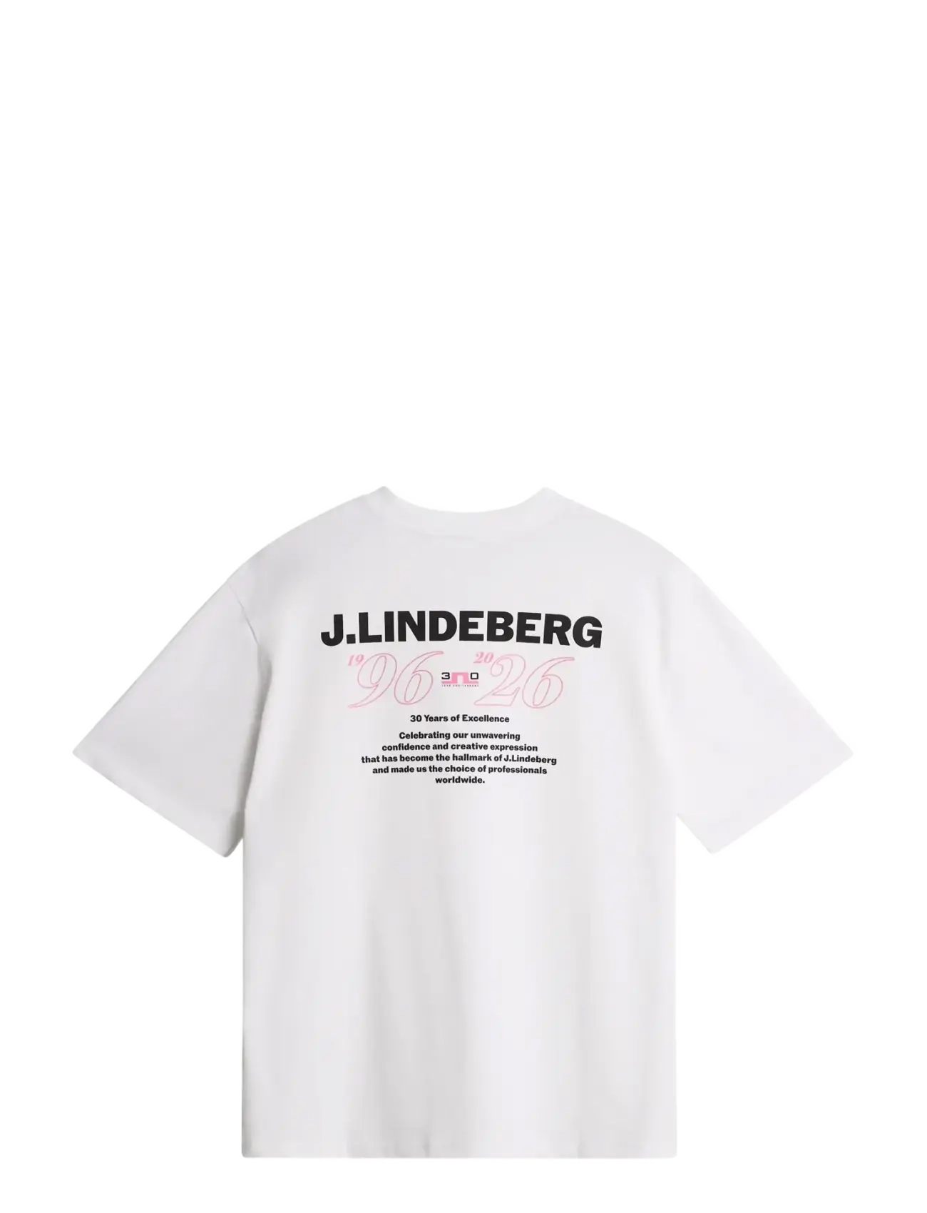 J. Lindeberg - 30Y Hale T-shirt - tops & t-shirts - white - 2