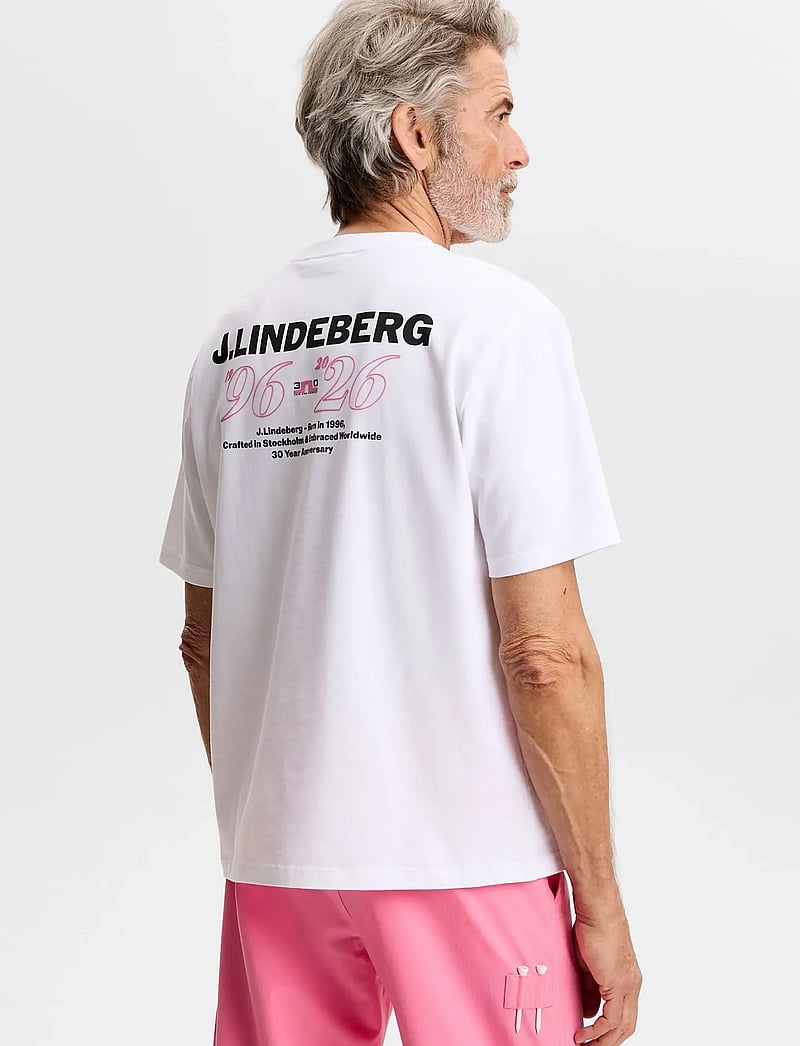 J. Lindeberg - 30Y Hale T-shirt - t-shirts - white - 3