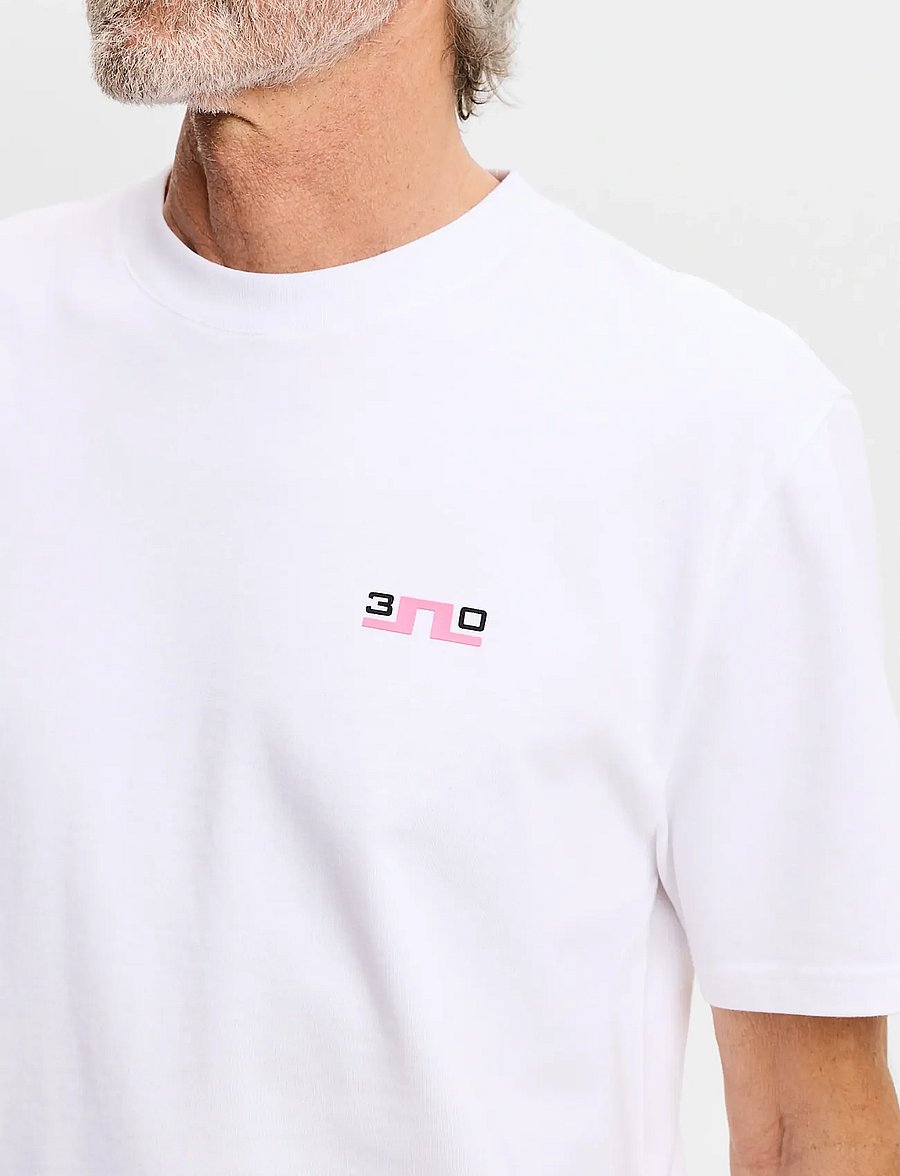 J. Lindeberg - 30Y Hale T-shirt - topper & t-skjorter - white - 5