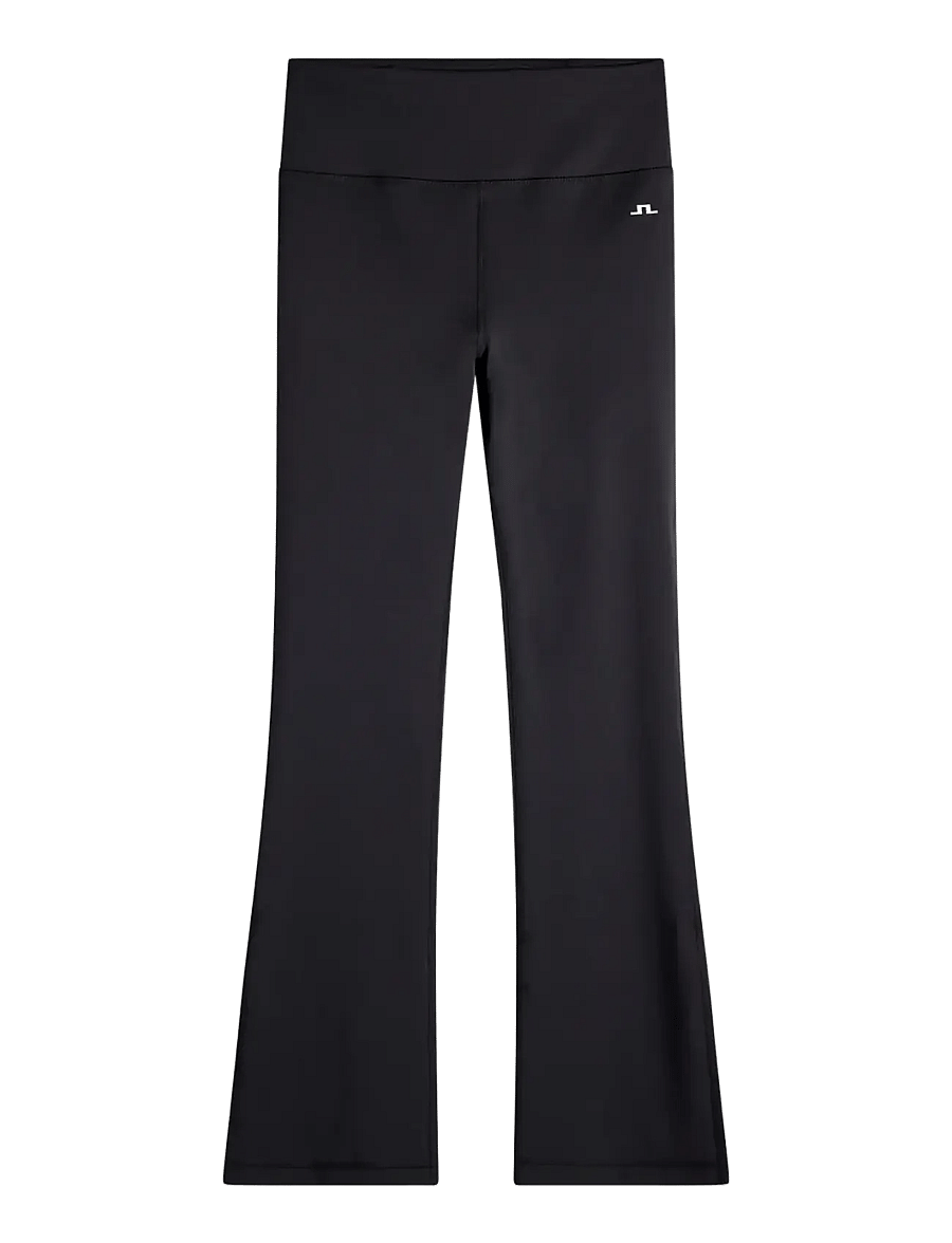 J. Lindeberg - FIONA FLARED LEGGINGS - utsvängda byxor - black - 1