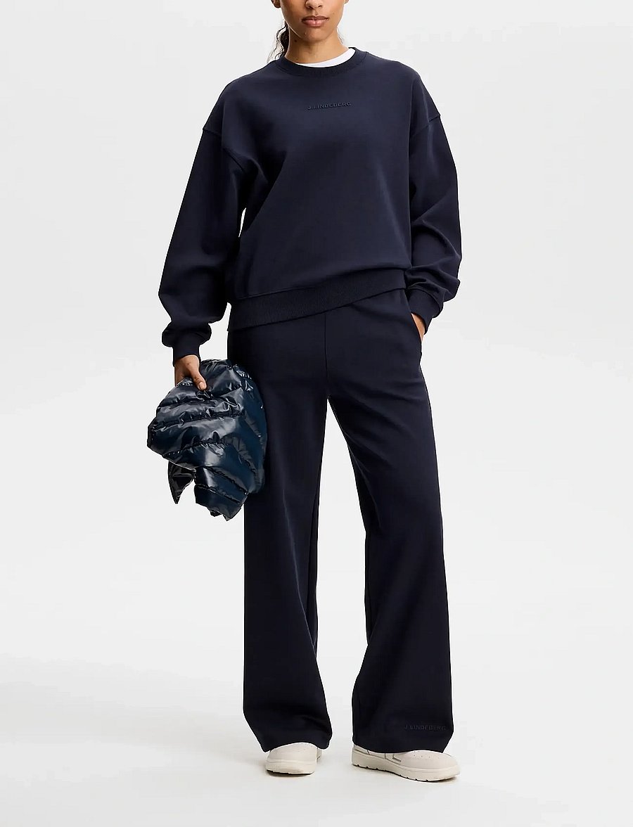 J. Lindeberg - COVE CREW NECK - hverdags stil - jl navy - 3