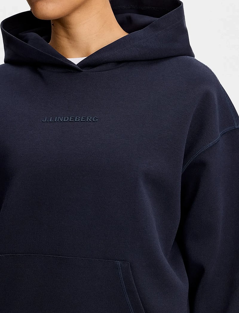 J. Lindeberg - COVE HOOD - kapuutsiga dressipluusid - jl navy - 3