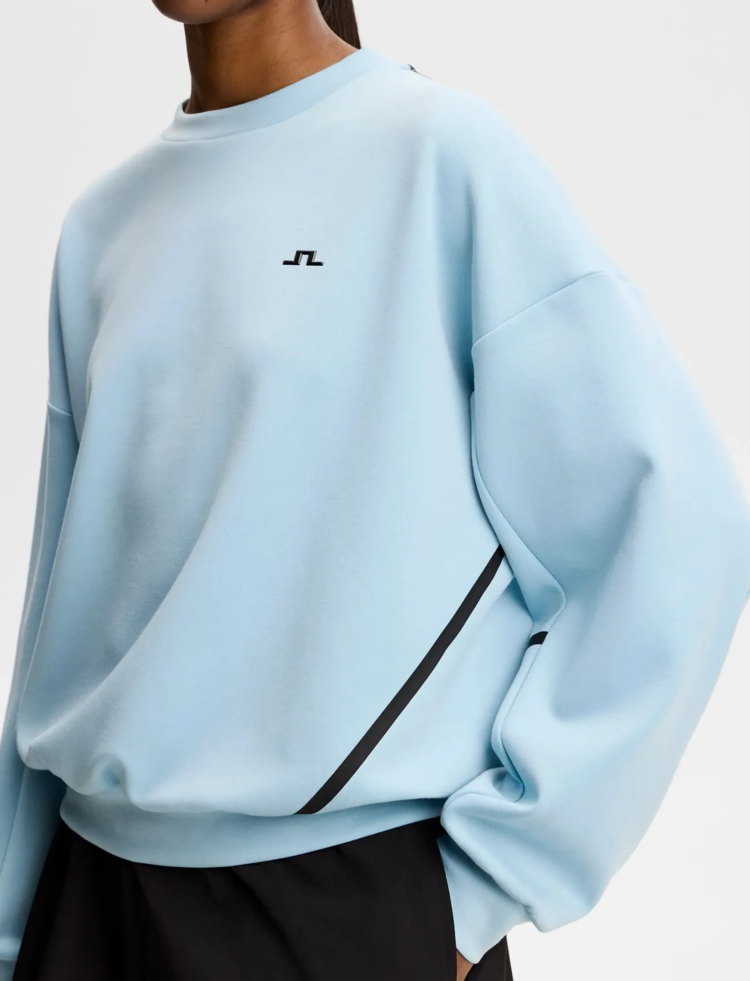 J. Lindeberg - Aura Crew Neck - dressipluusid - forget-me-not - 2
