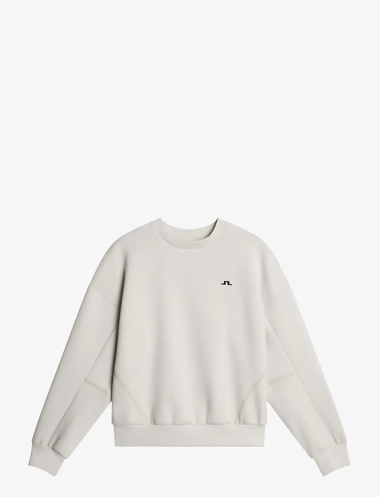 J. Lindeberg - Aura Crew Neck - hverdags stil - moonbeam - 1
