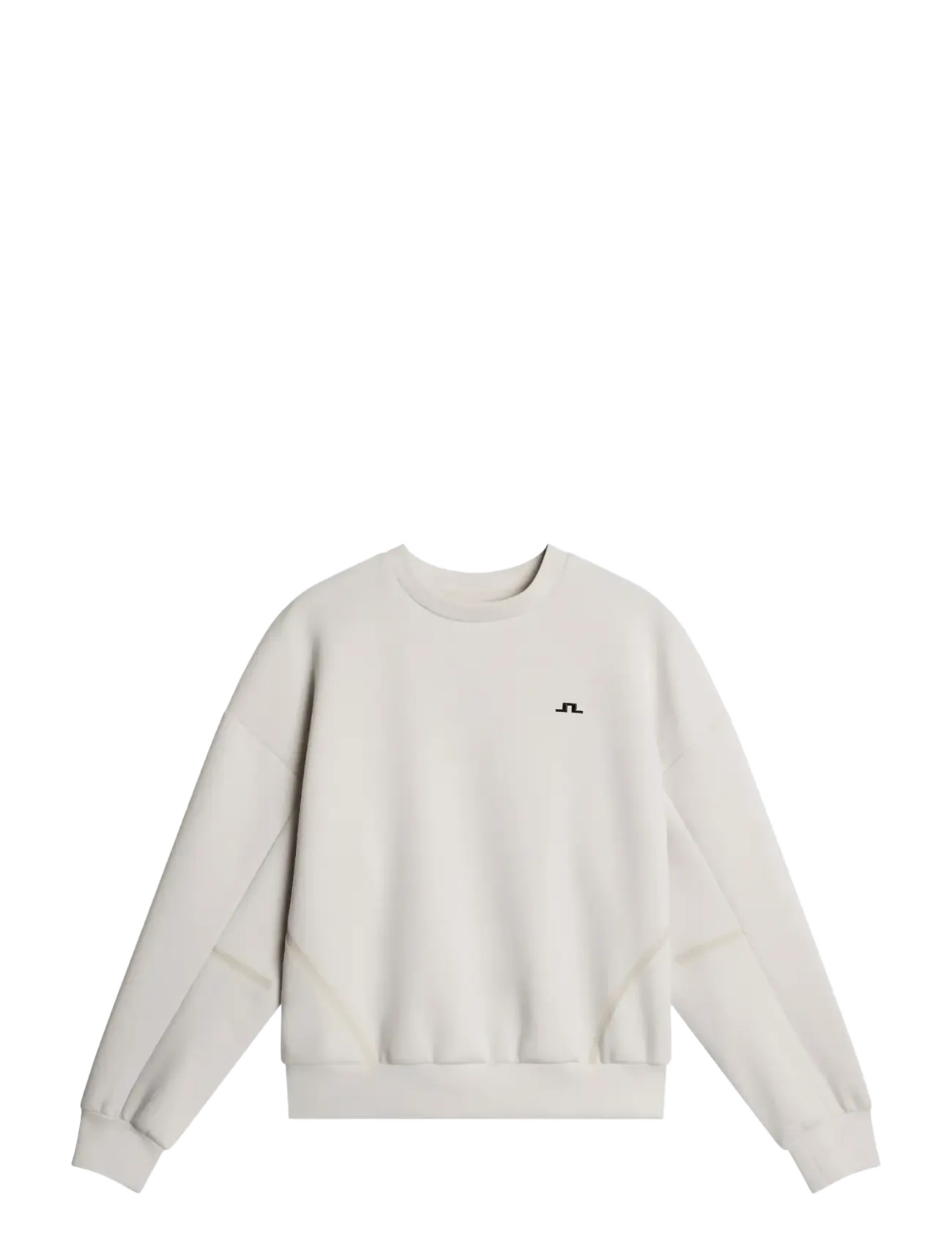 J. Lindeberg AURA CREW NECK - Everyday Style - MOONBEAM / cream