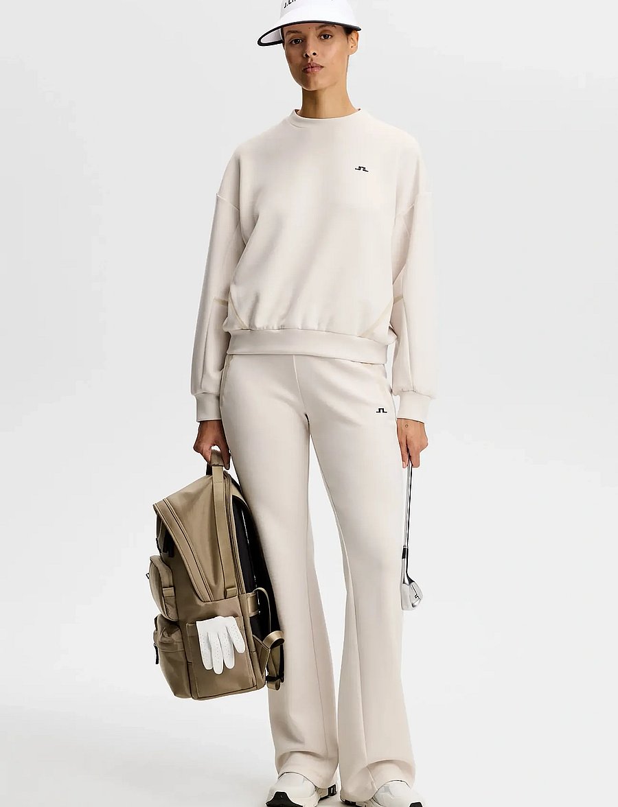 J. Lindeberg - Aura Crew Neck - dressipluusid - moonbeam - 2