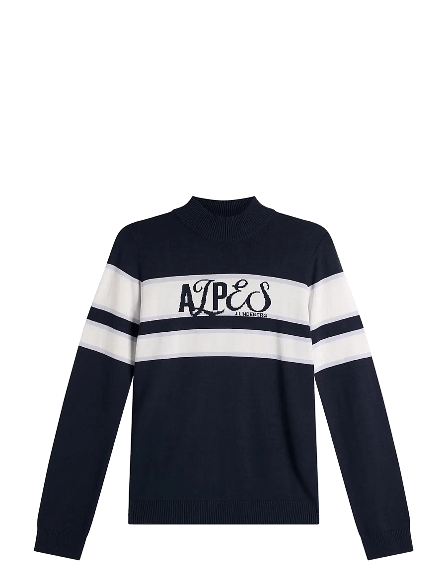 J. Lindeberg - MIRACLE KNITTED SWEATER - striktrøjer - jl navy - 1
