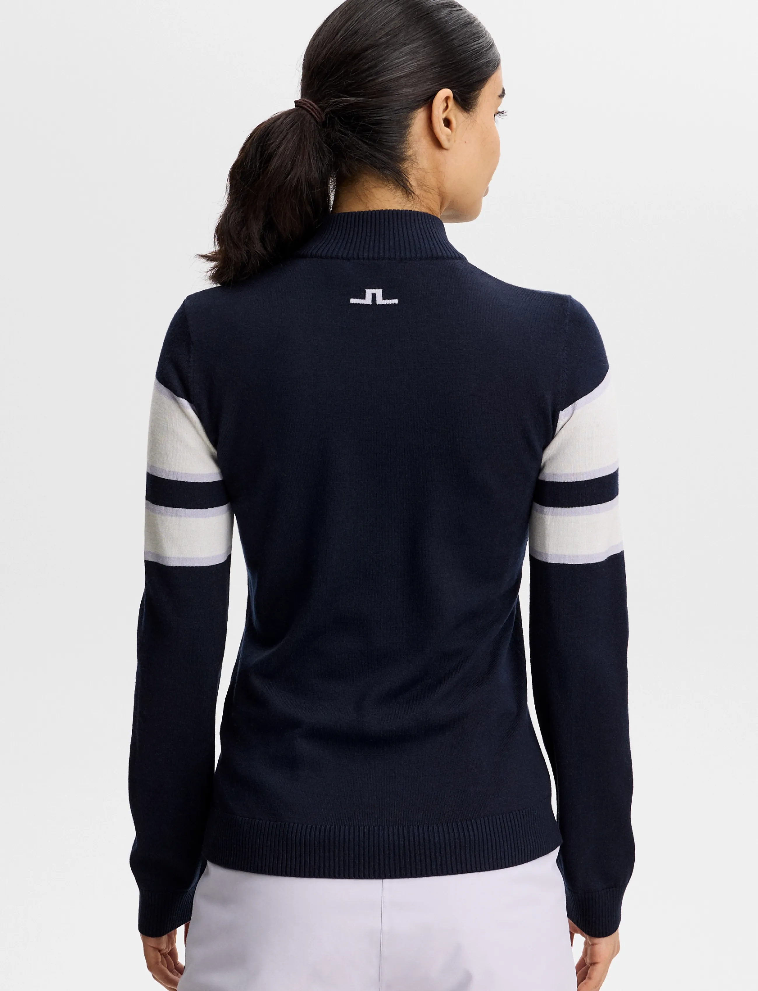 J. Lindeberg - MIRACLE KNITTED SWEATER - jumpers - jl navy - 2