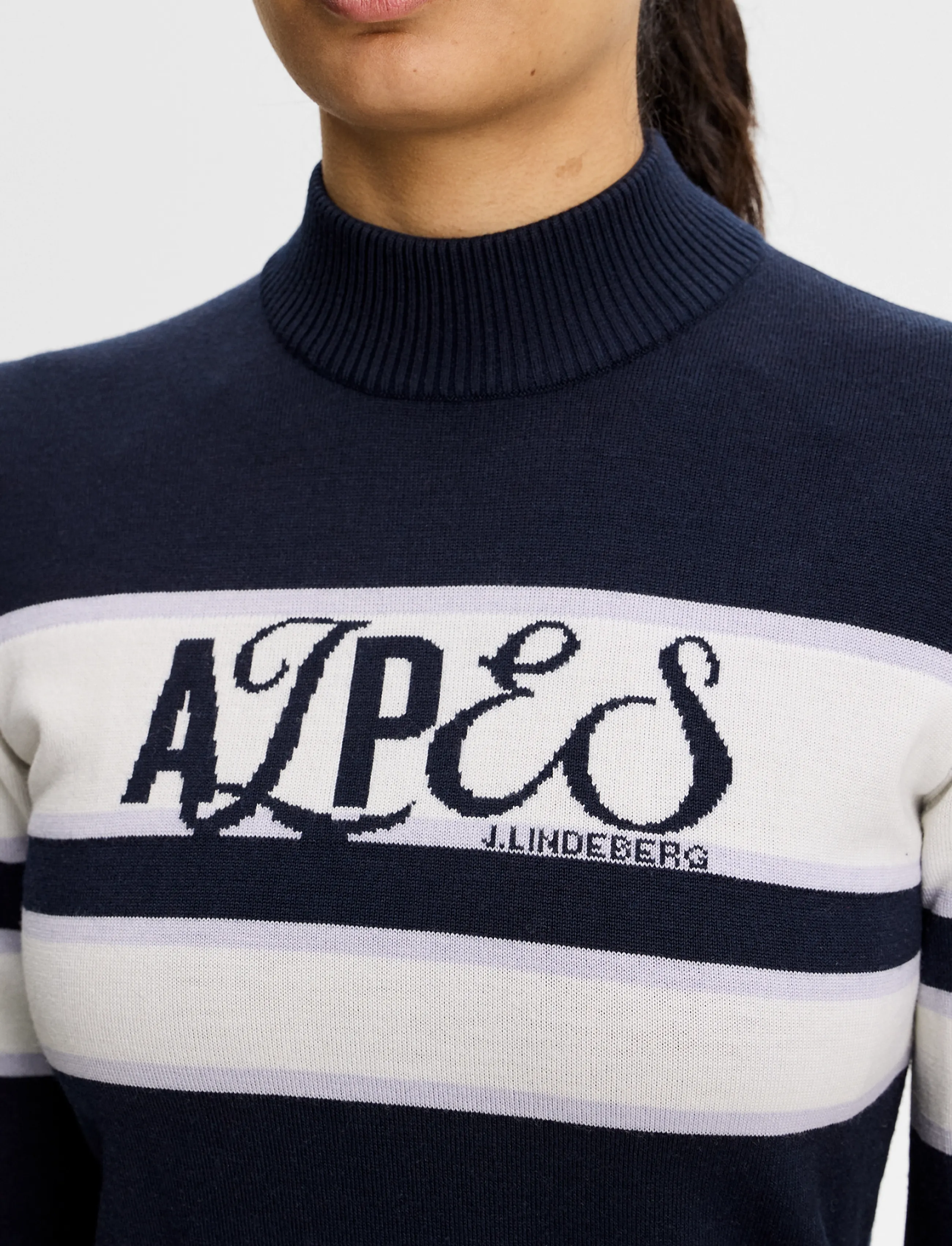J. Lindeberg - MIRACLE KNITTED SWEATER - jumpers - jl navy - 4