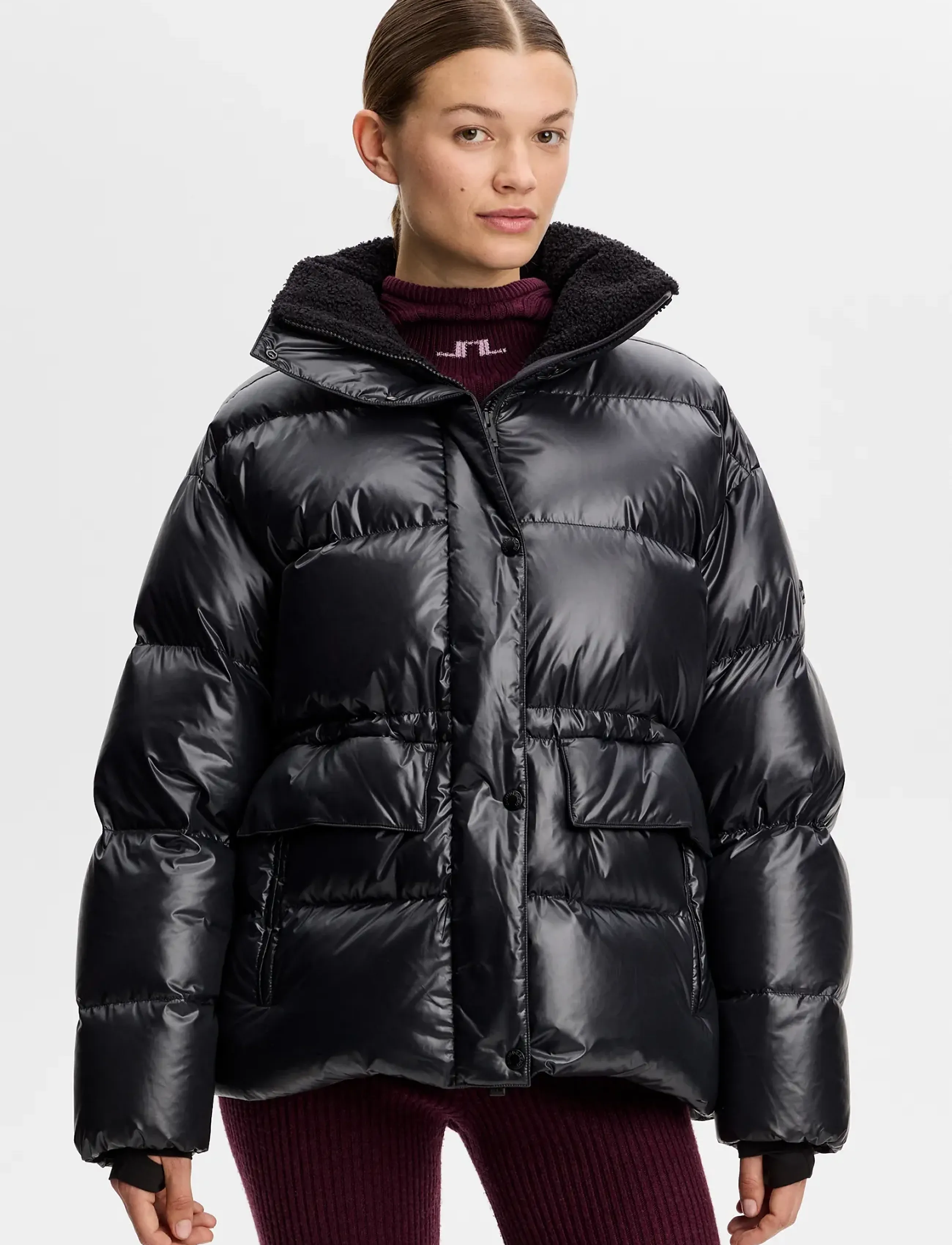 J. Lindeberg VENTRA DOWN JACKET - Joped - BLACK / black