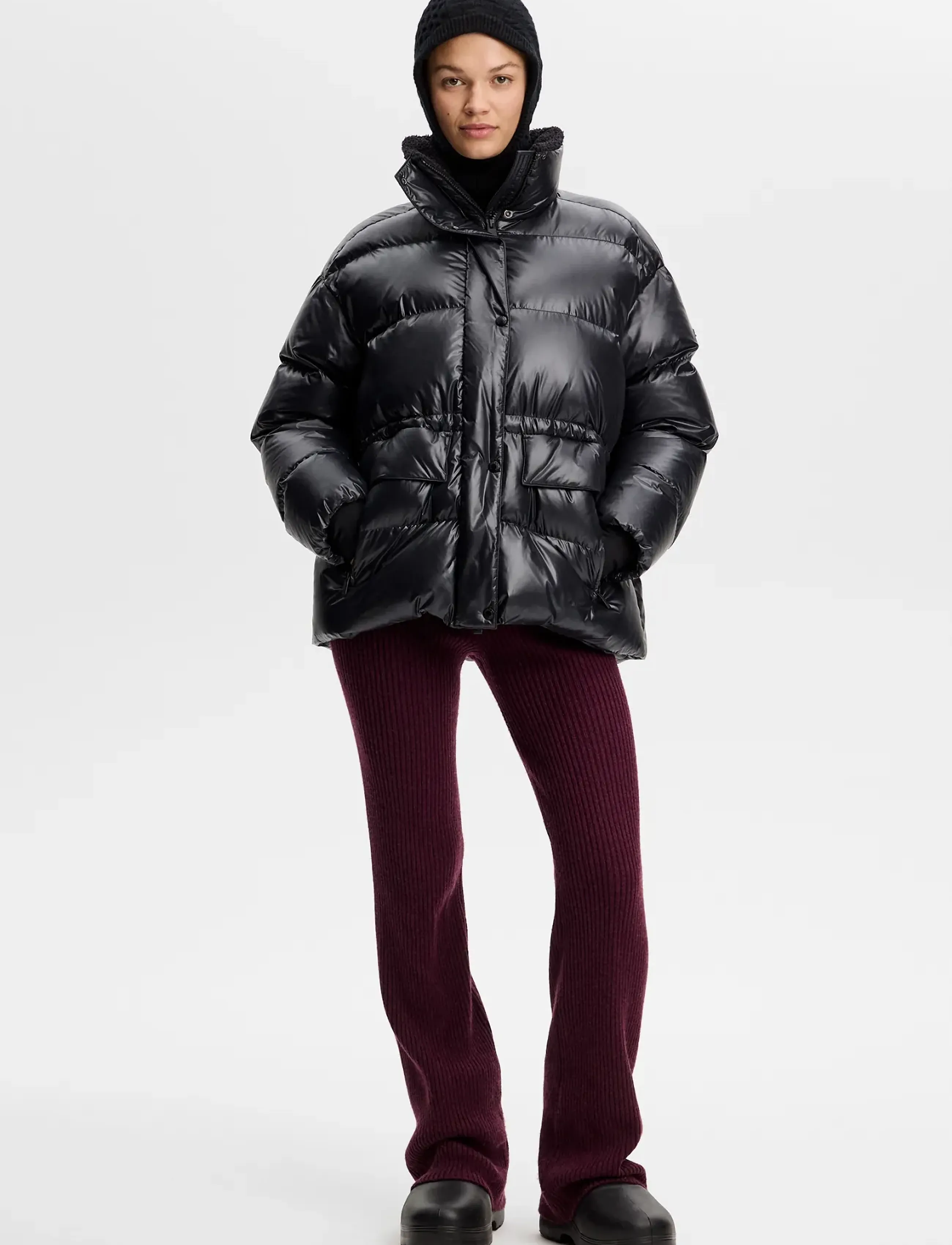 J. Lindeberg - Ventra Down Jacket - vinterjackor - black - 4