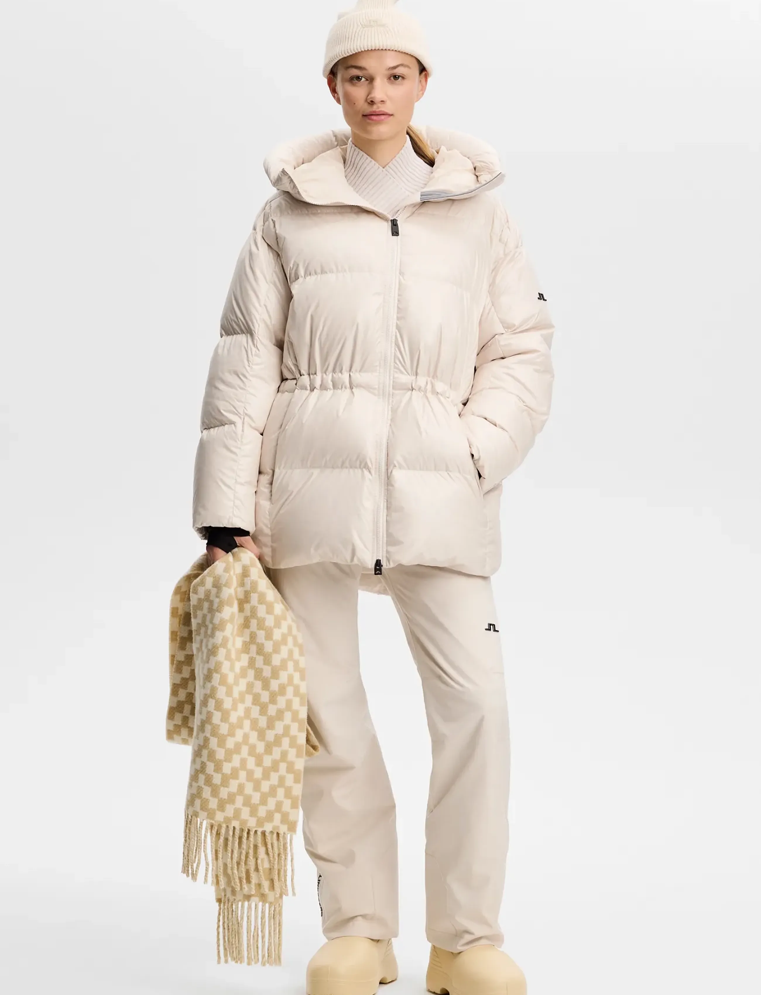 J. Lindeberg - Tranquil Down Jacket - vinterjakker - moonbeam - 4