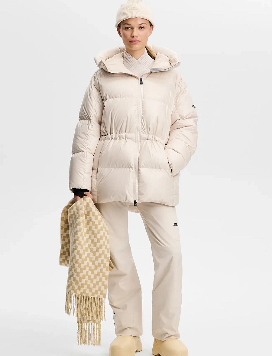 J. Lindeberg - Tranquil Down Jacket - vinterjakker - moonbeam - 4