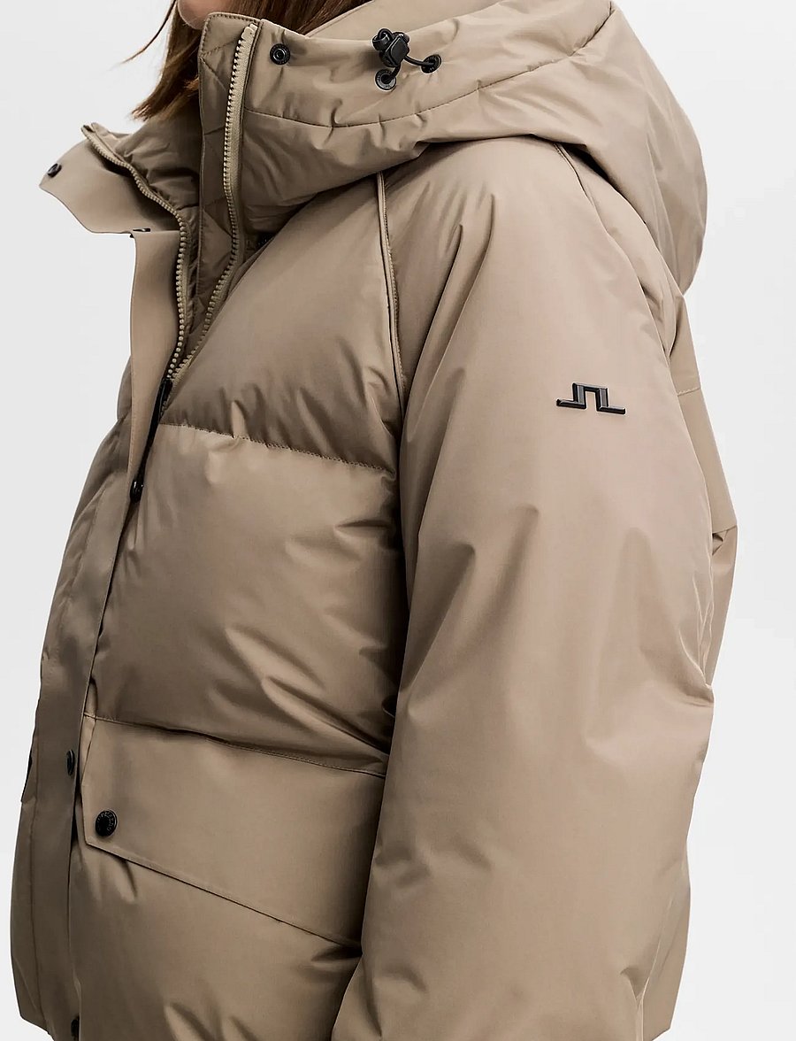 J. Lindeberg - LEA DOWN JACKET - vinterjakker - brindle - 5