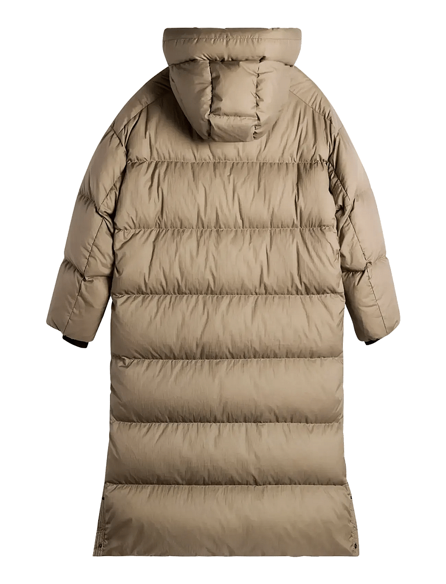J. Lindeberg - Serene Crinkle Down Parka - vinterjakker - brindle - 2