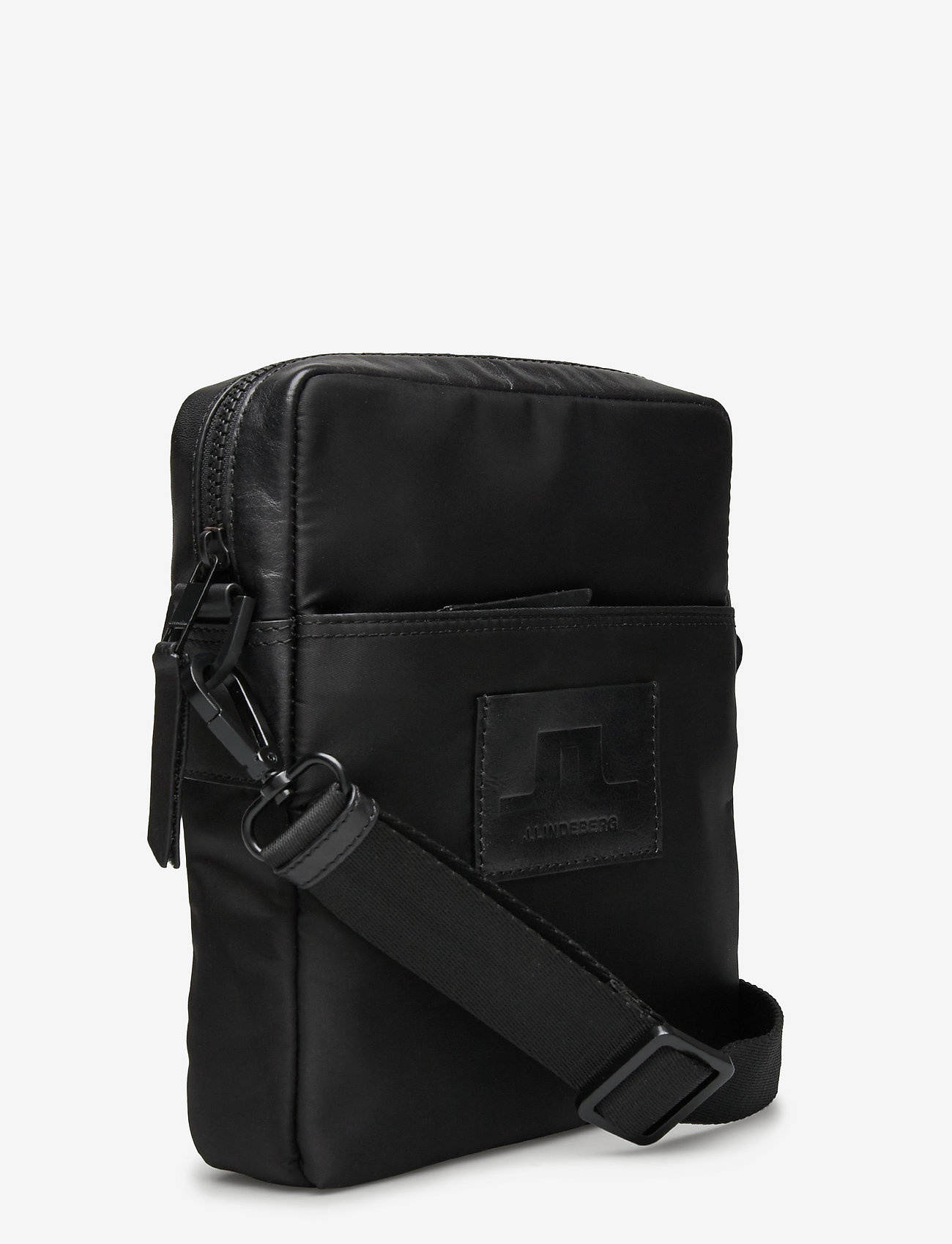 J. Lindeberg - S-BAG 50110 Leather/Nylon - black - 2