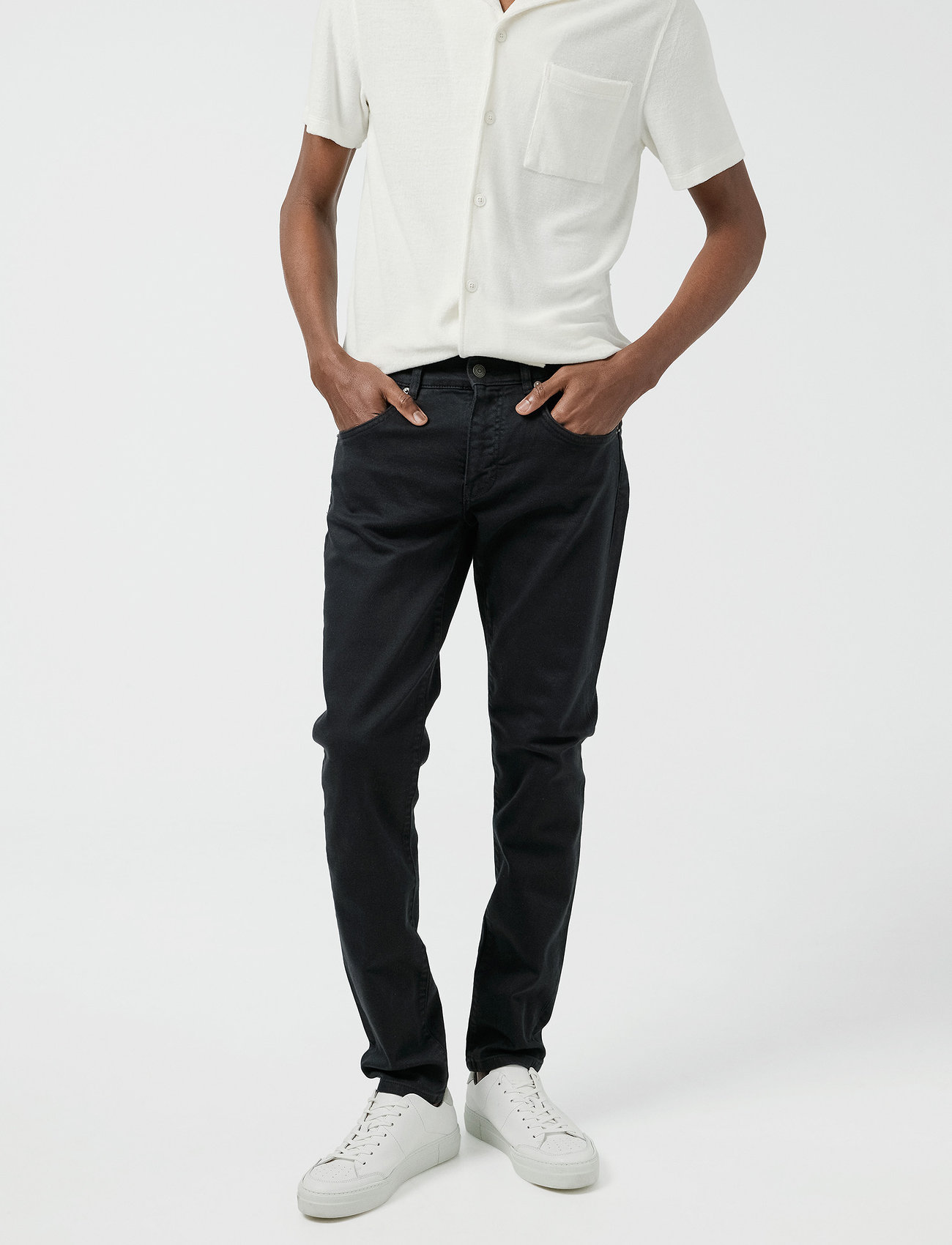J. Lindeberg - Jay-Solid Stretch - slim jeans - black - 0