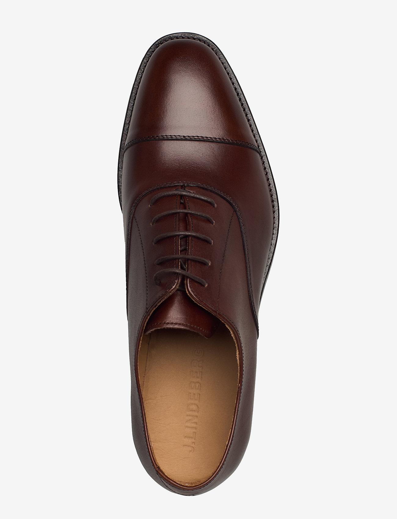J. Lindeberg - Hopper Cap Toe-Genuine Leather - brown - 3
