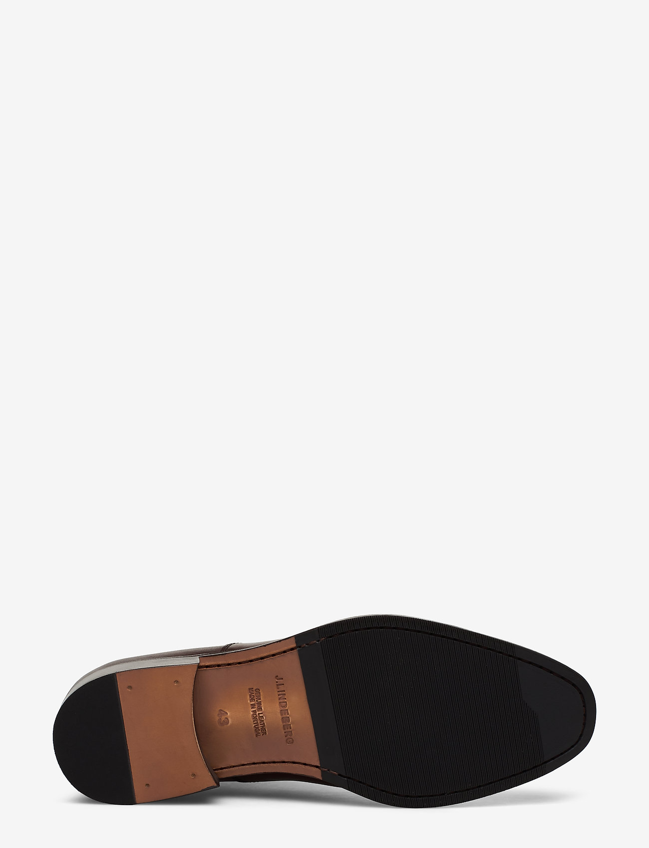 J. Lindeberg - Hopper Cap Toe-Genuine Leather - brown - 4