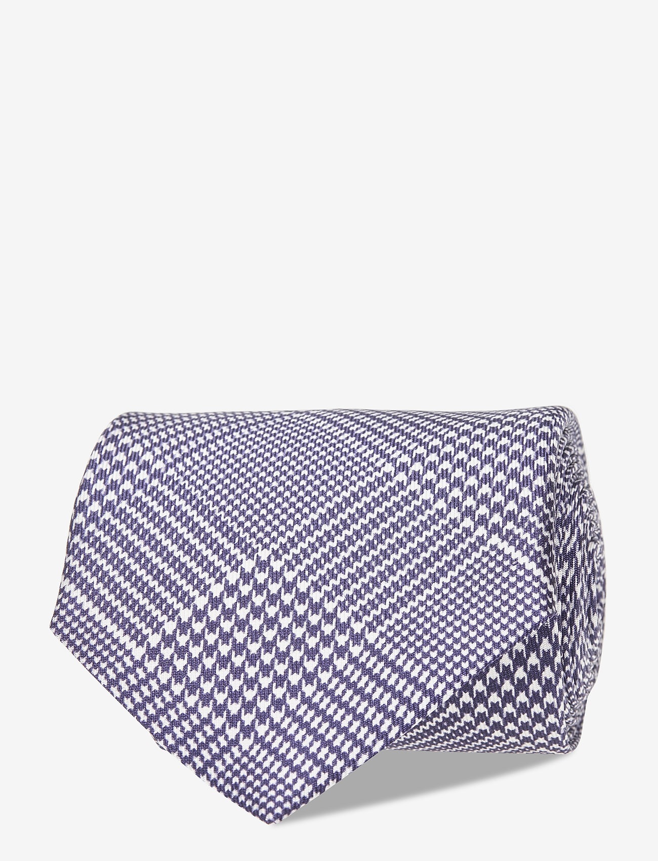 J. Lindeberg - Lalle Printed Check Tie - jl navy - 0