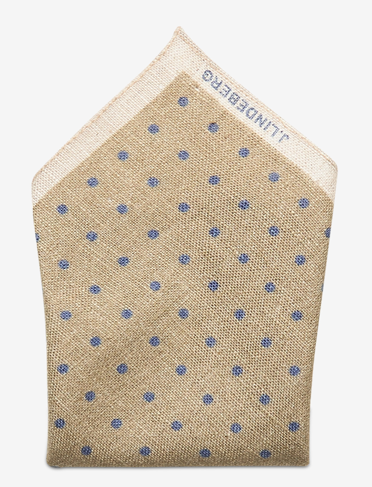J. Lindeberg - 28 Pocket Square Printed Dot - burro - 0