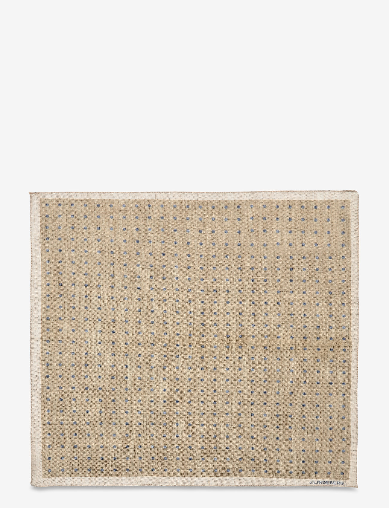J. Lindeberg - 28 Pocket Square Printed Dot - burro - 1