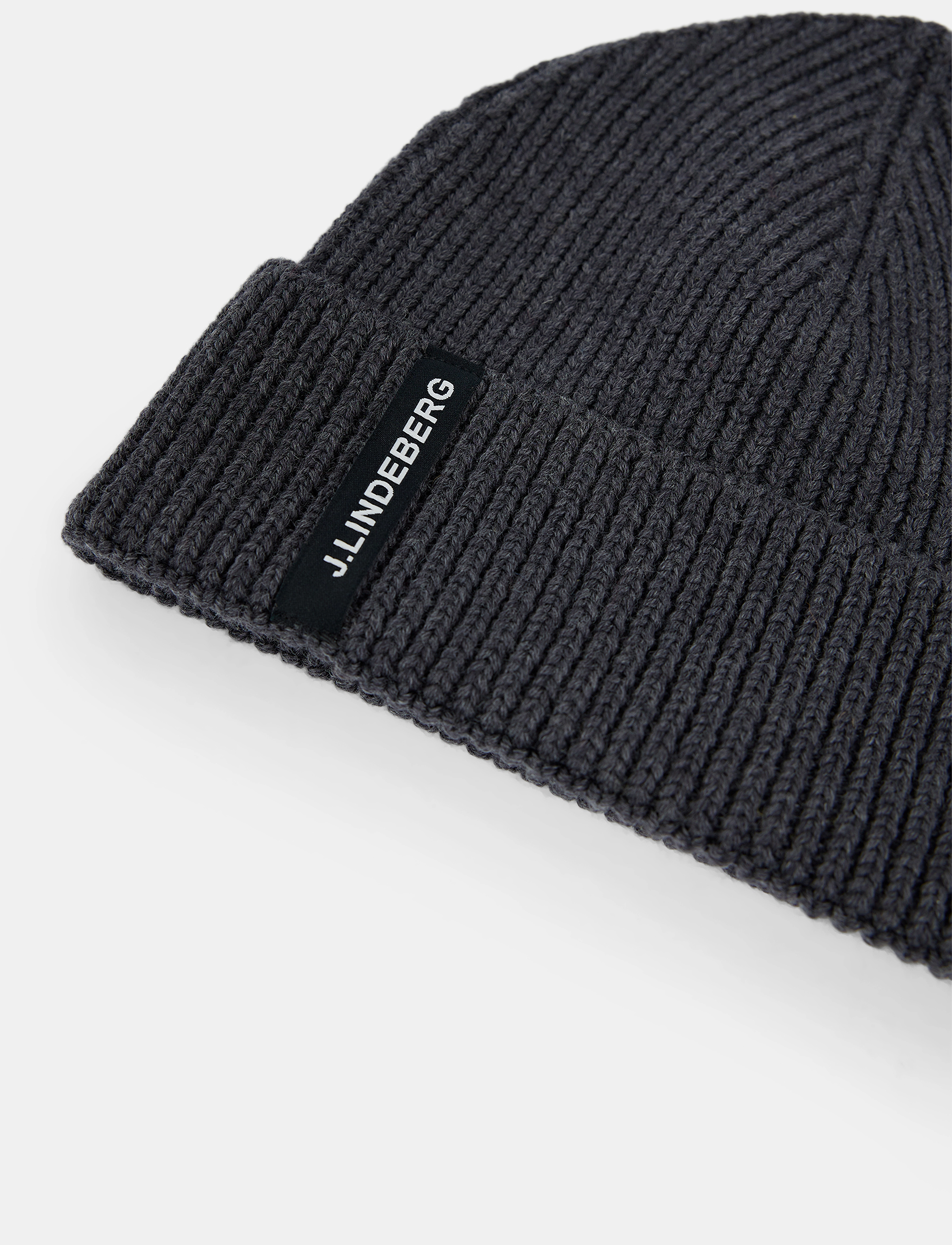 J. Lindeberg - Juan Merino Beanie - dark grey melange - 2