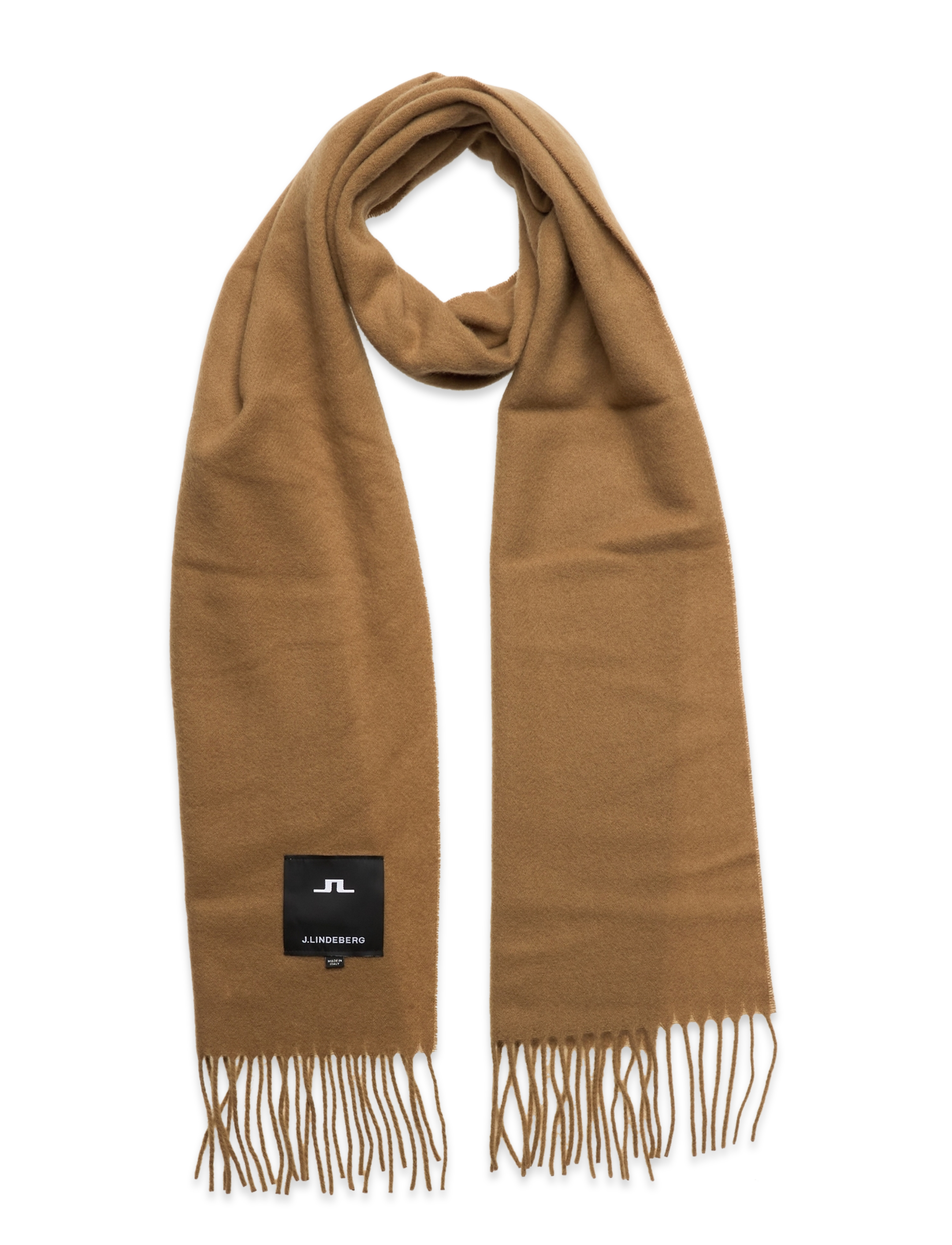 Champ Solid Wool Scarf - TIGER BROWN