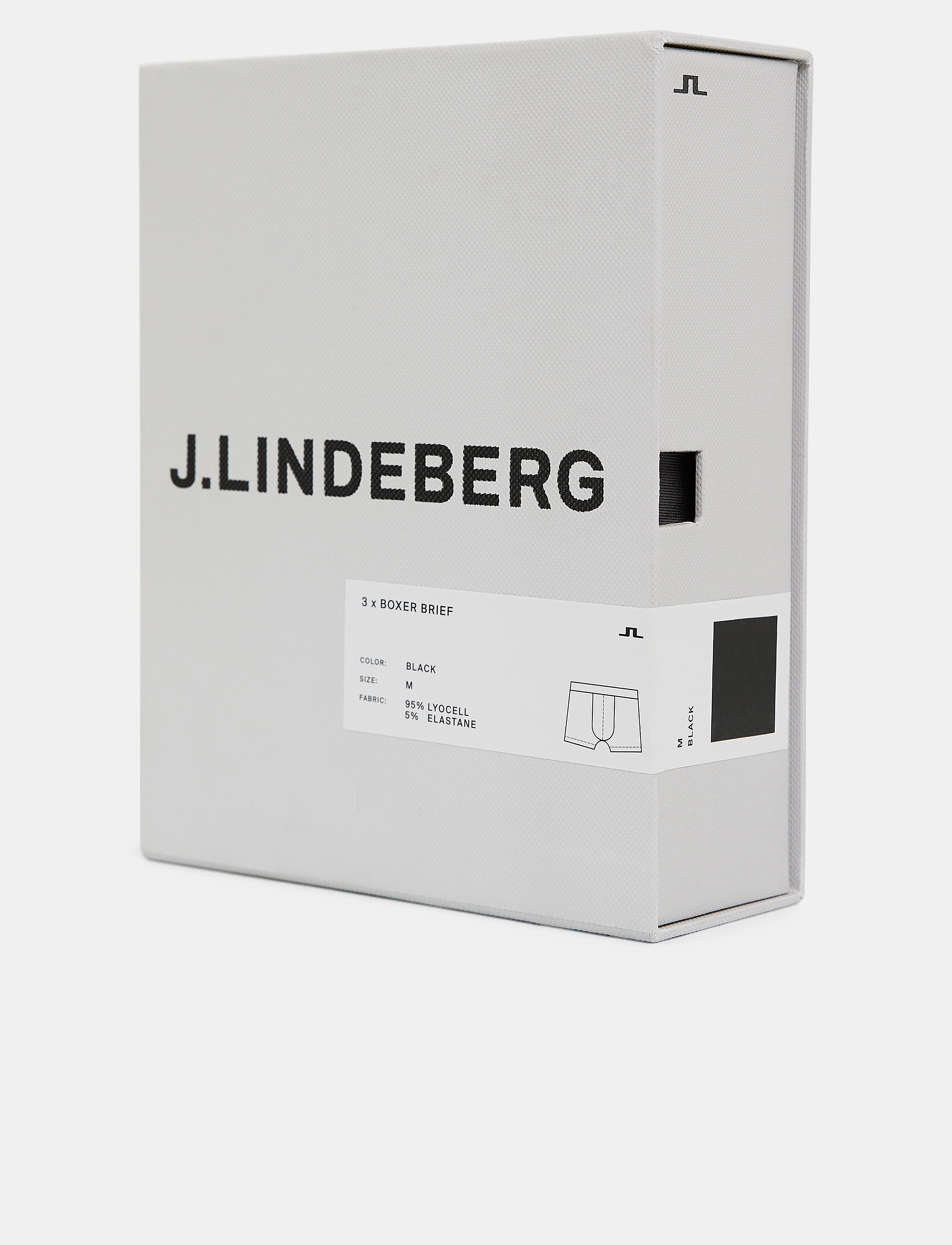 J. Lindeberg - Bridge Lyocell Boxer - unterhosen im multipack - black - 4