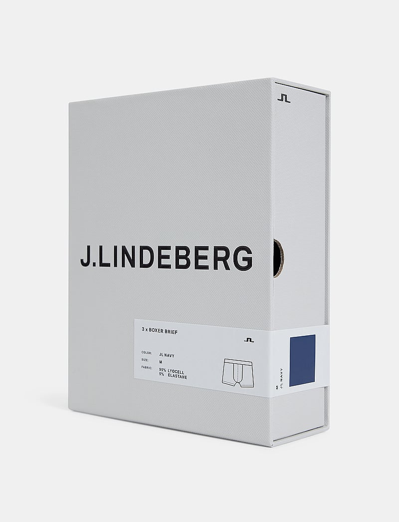 J. Lindeberg - Bridge Lyocell Boxer - aluspükste mitmikpakk - jl navy - 4