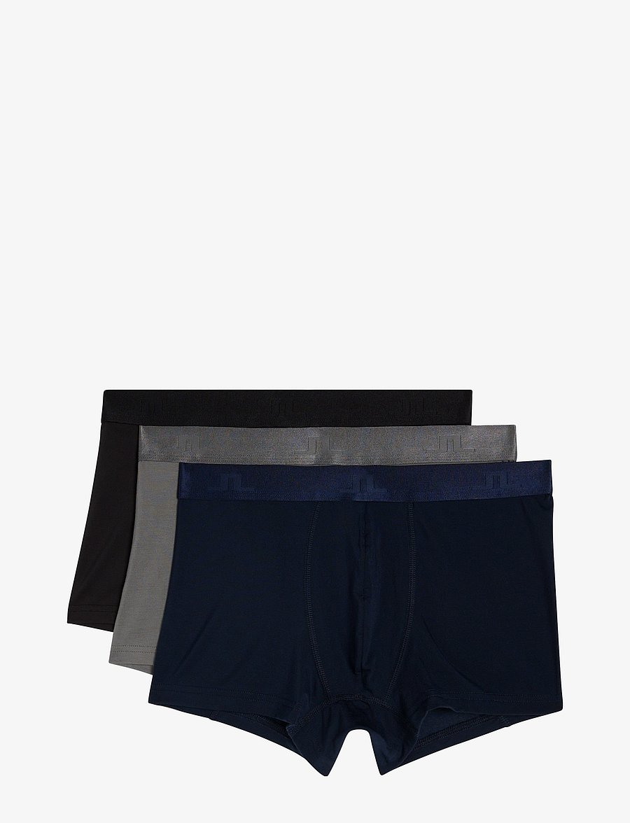 J. Lindeberg - Bridge Lyocell Boxer - multipack kalsonger - multicolour black - 1