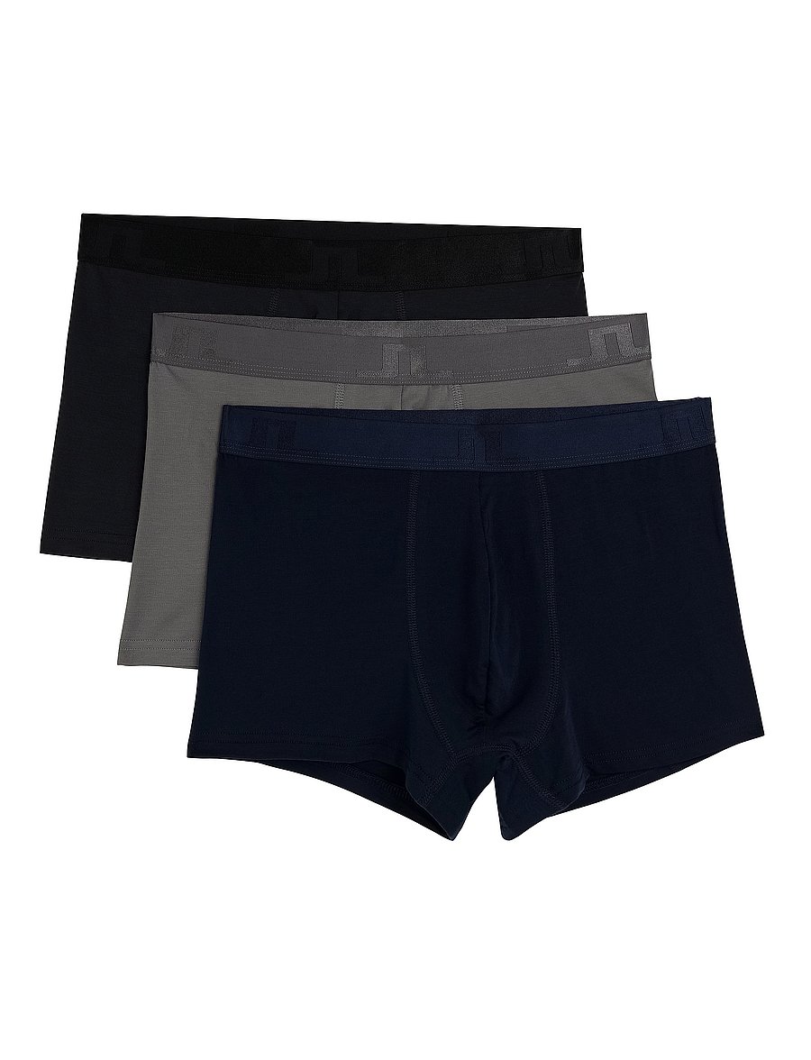 J. Lindeberg - Bridge Lyocell Boxer - multipack kalsonger - multicolour black - 4