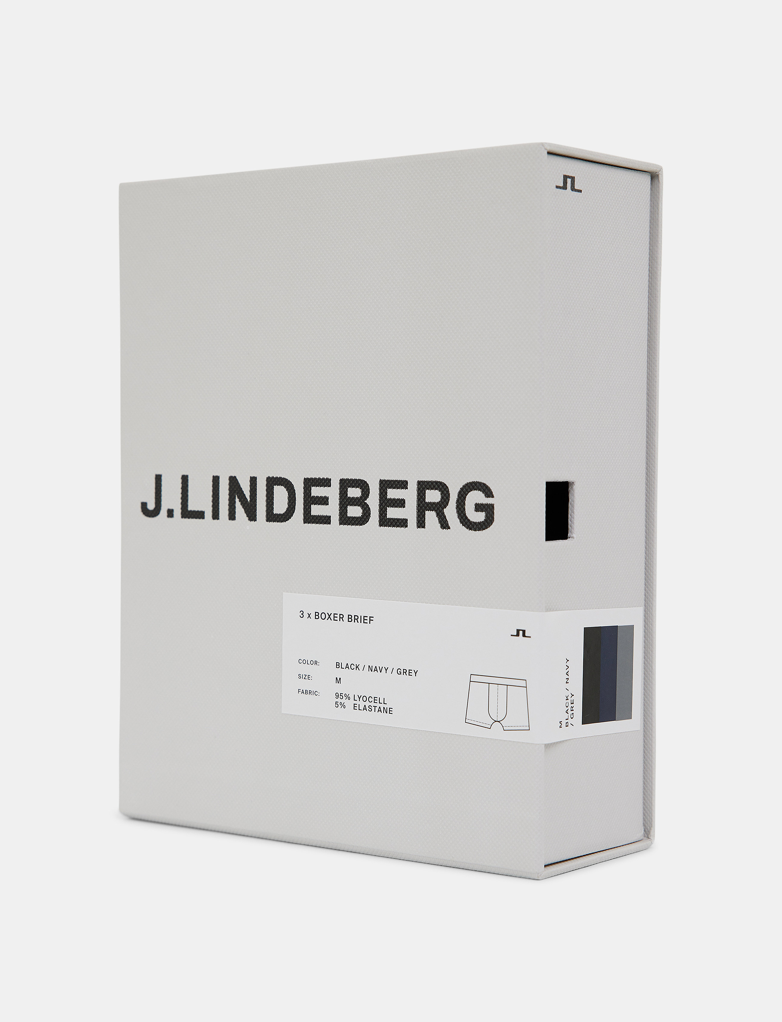 J. Lindeberg - Bridge Lyocell Boxer - multipack kalsonger - multicolour black - 5