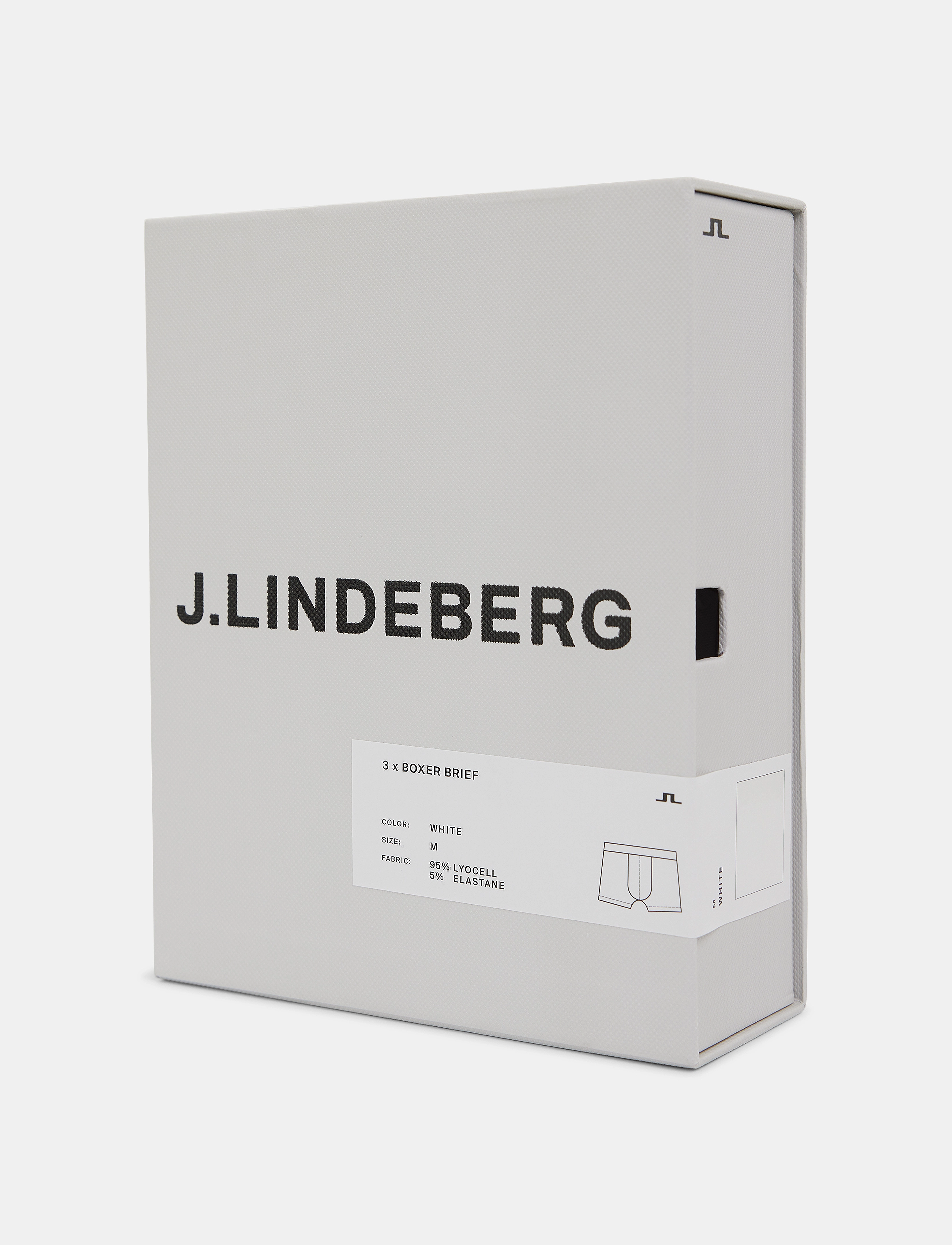 J. Lindeberg - Bridge Lyocell Boxer - multipack kalsonger - white - 4