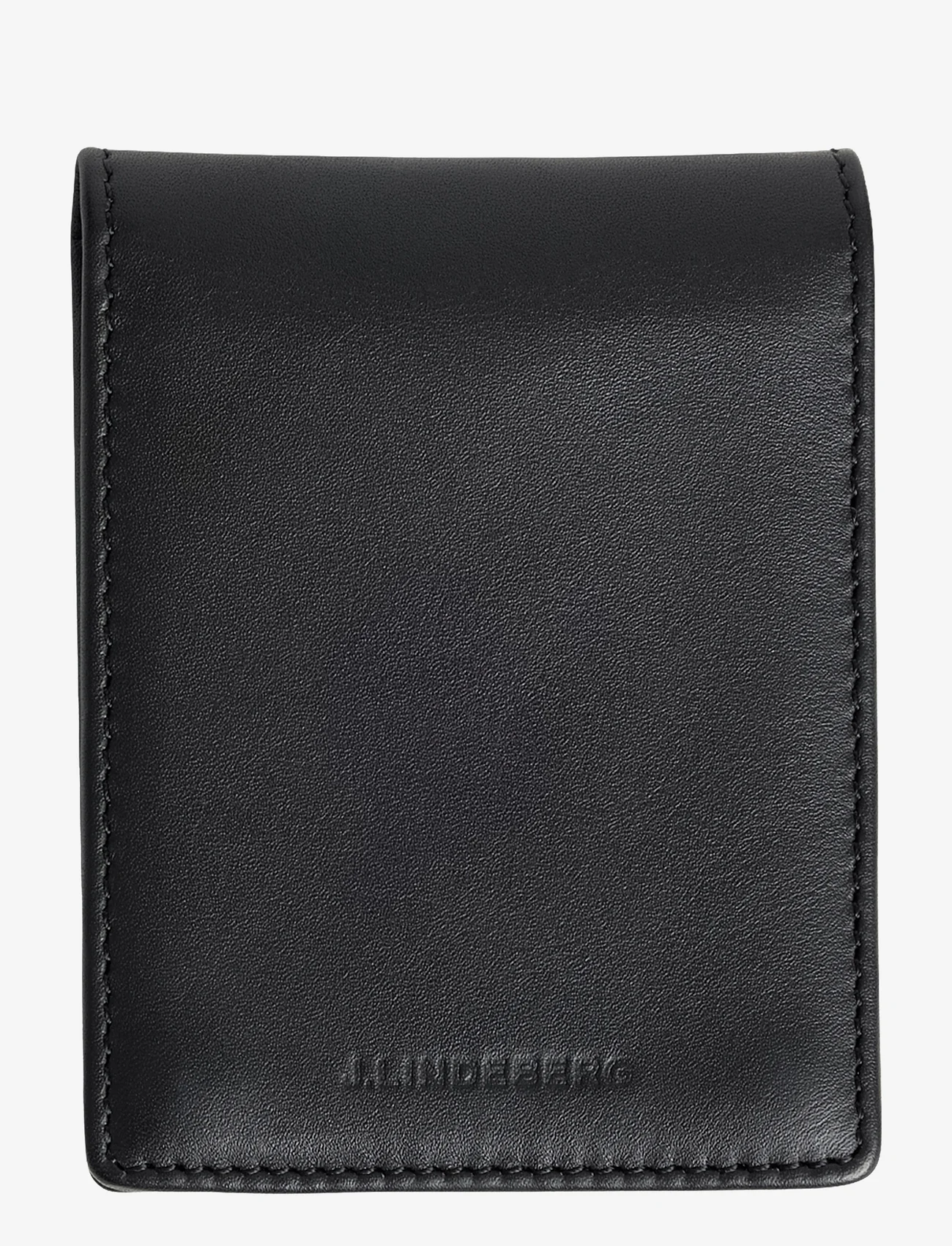 J. Lindeberg - Flip Wallet - portemonnaies - black - 0