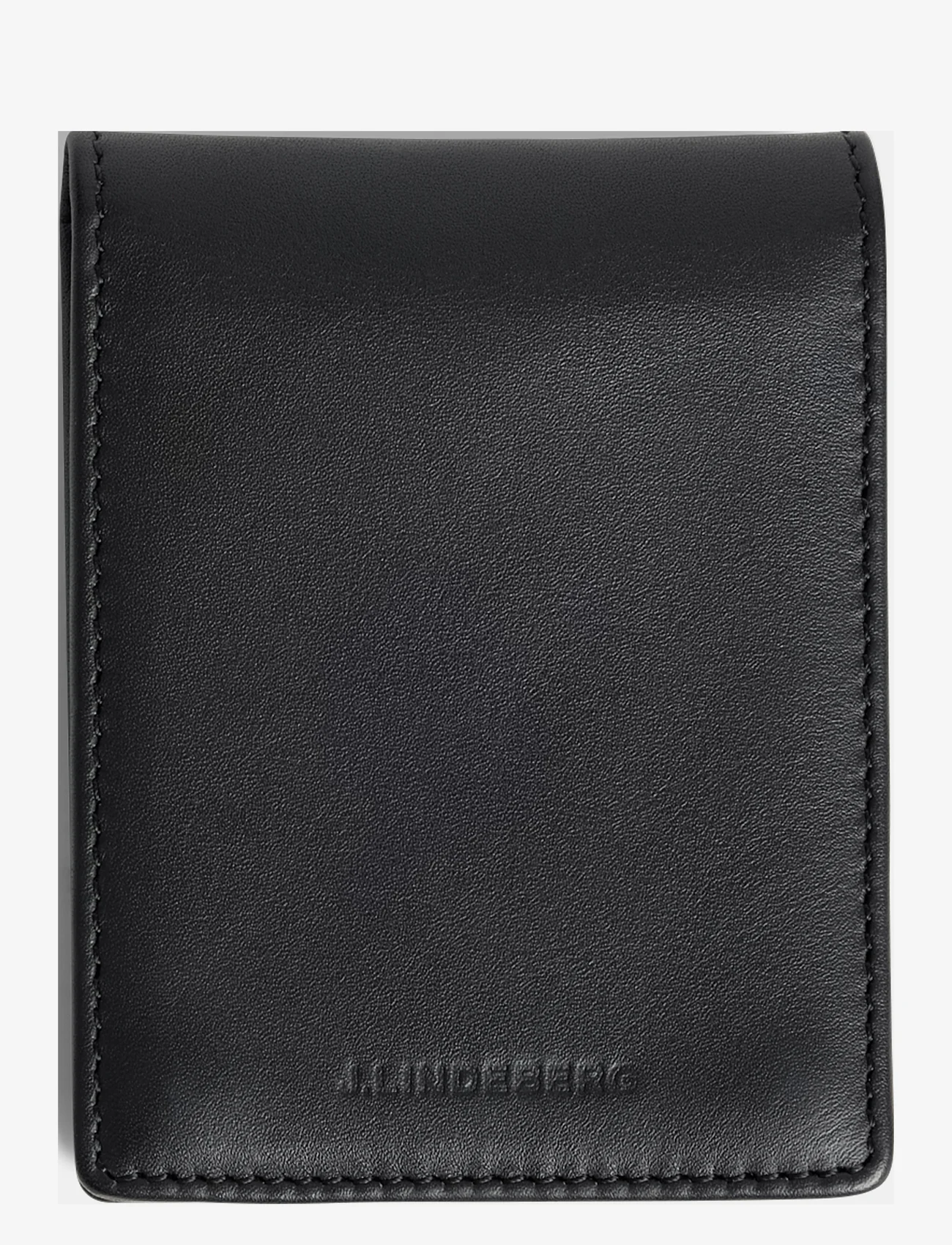 J. Lindeberg - Flip Wallet - portemonnaies - black - 1