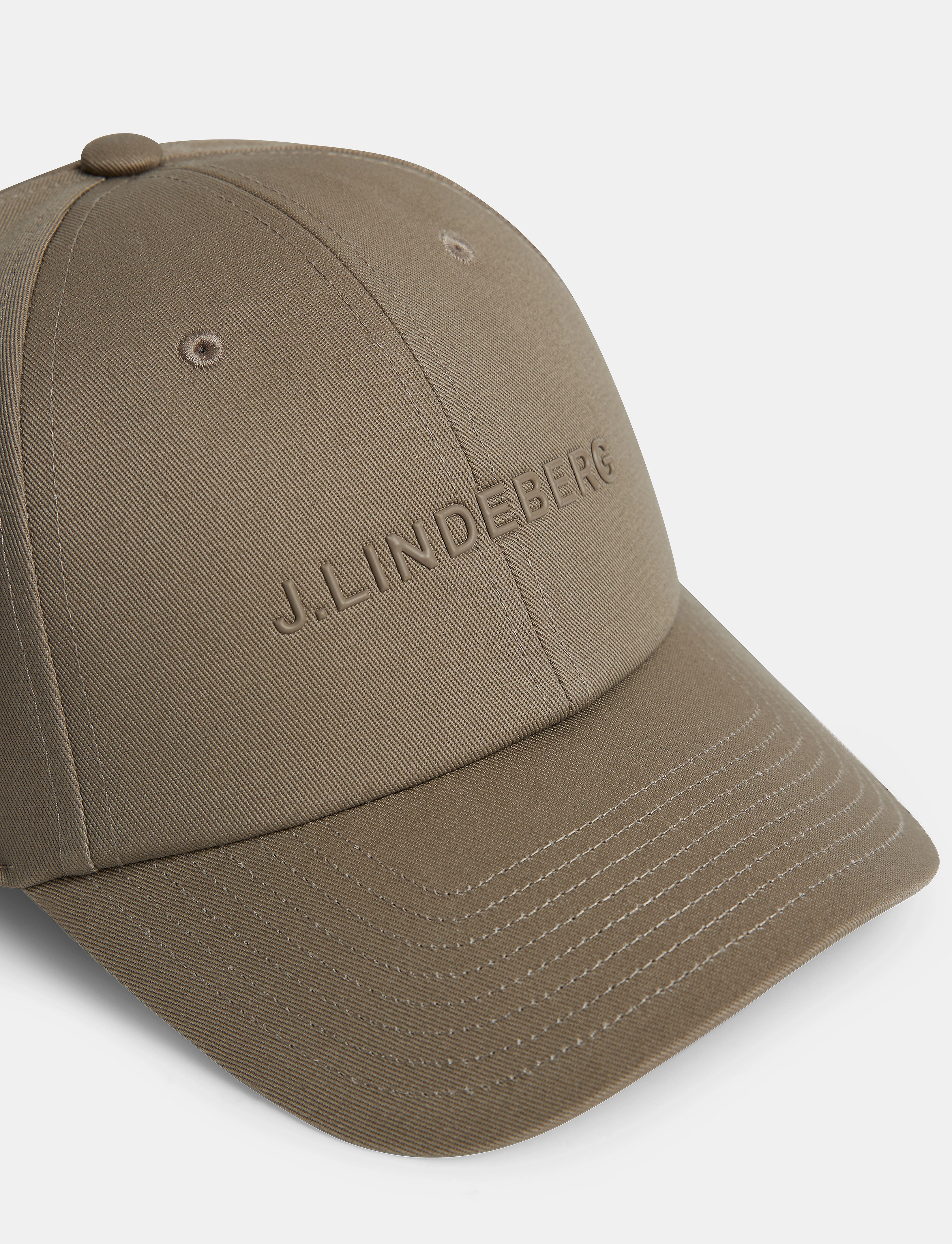 J. Lindeberg - Elijah Cotton logo Cap - walnut - 5