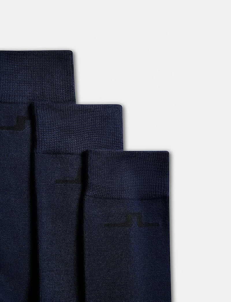 J. Lindeberg - Bridge Bamboo Sock - crew-socken - jl navy - 2