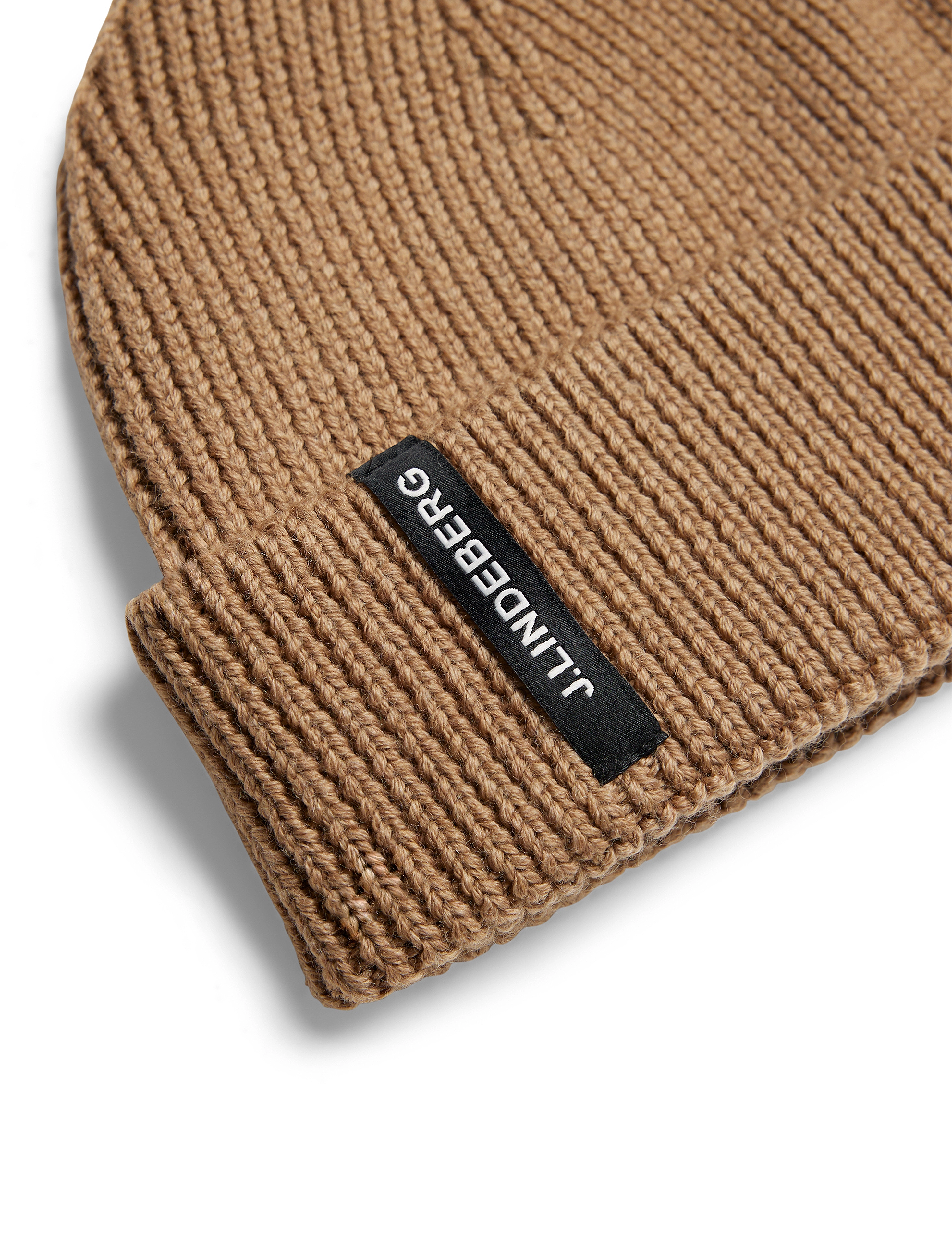 J. Lindeberg - Juan Merino Beanie - tiger brown melange - 2