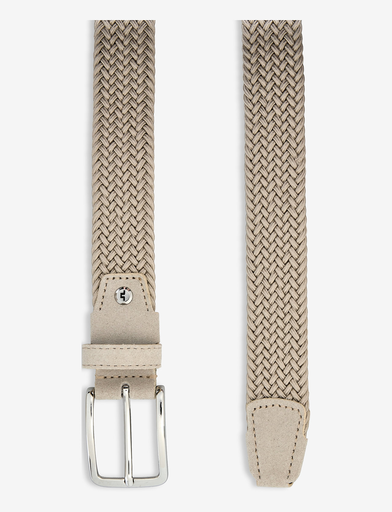 J. Lindeberg - Ben Braided Elastic Belt - moonbeam - 1