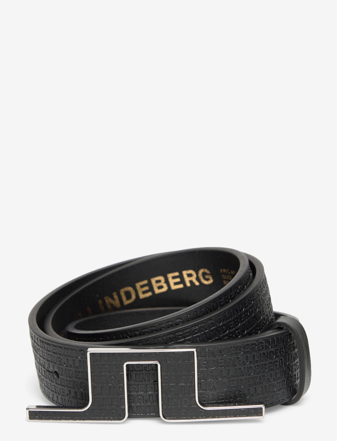 J. Lindeberg - Bridge Belt - klassiske bælter - black - 0